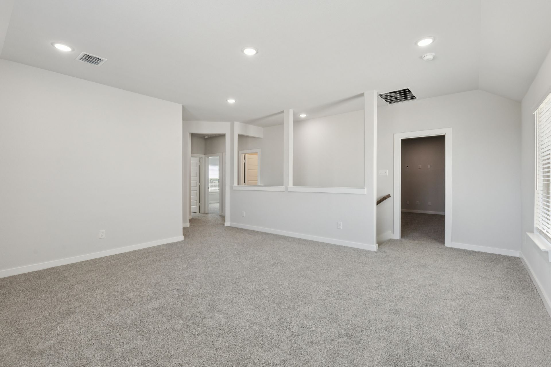 Game Room in the Masters home plan by Trophy Signature Homes – REPRESENTATIVE PHOTO