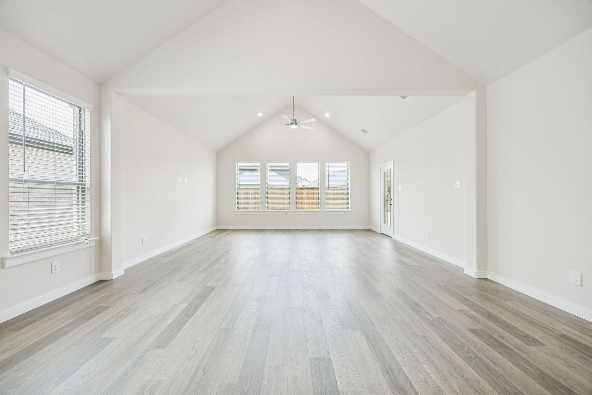 Open First Floor in the Claret home plan by Trophy Signature Homes – REPRESENTATIVE PHOTO