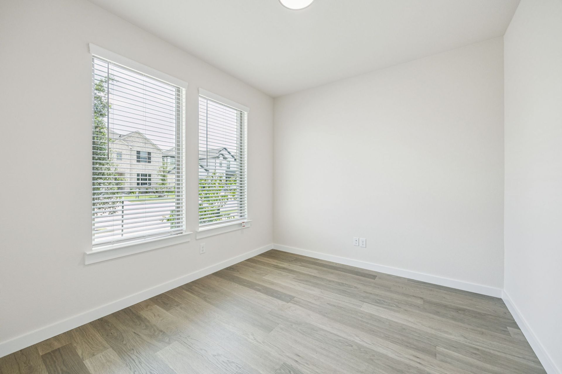 Home Office in the Claret home plan by Trophy Signature Homes – REPRESENTATIVE PHOTO