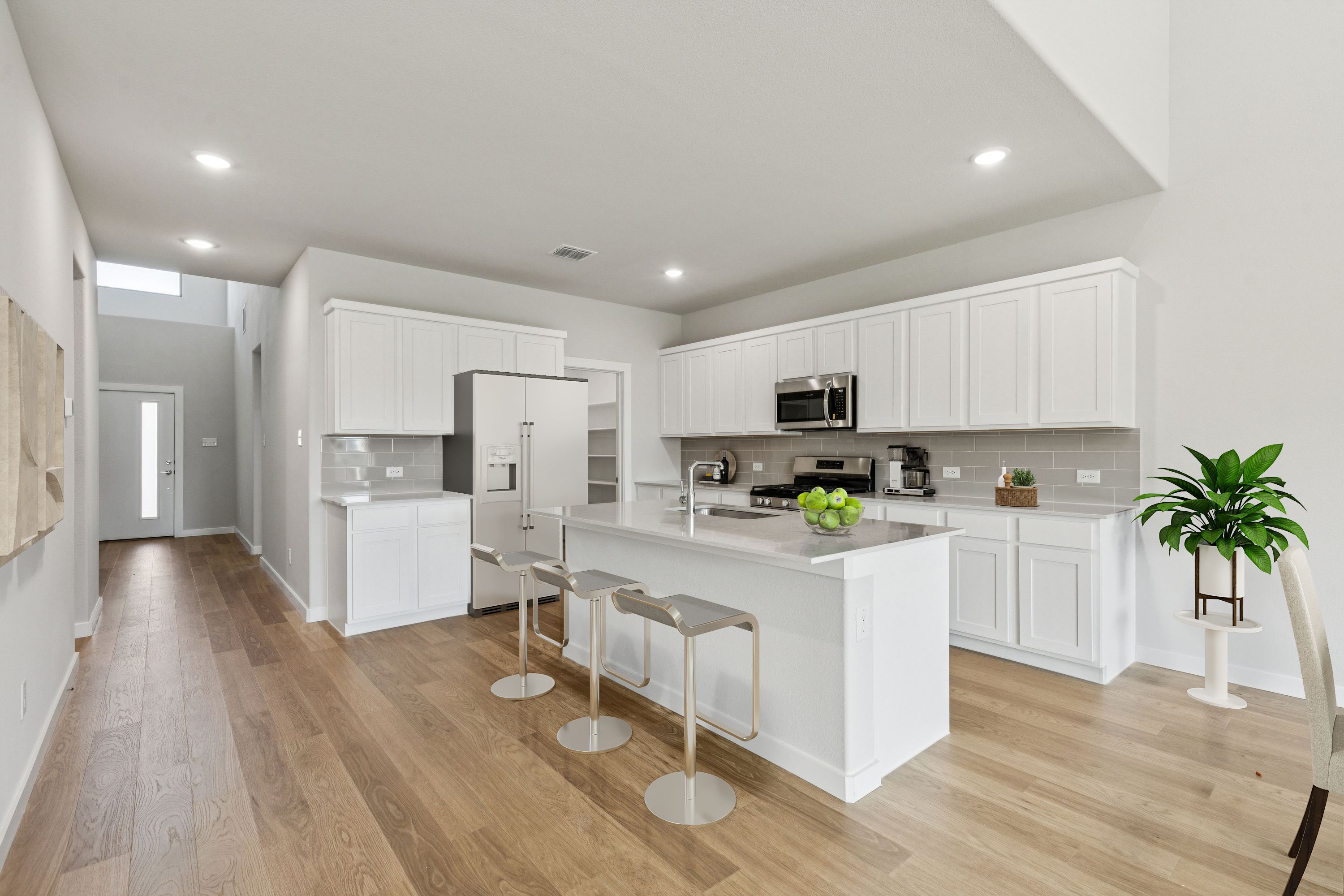 Kitchen in the Winters home plan by Trophy Signature Homes – REPRESENTATIVE PHOTO