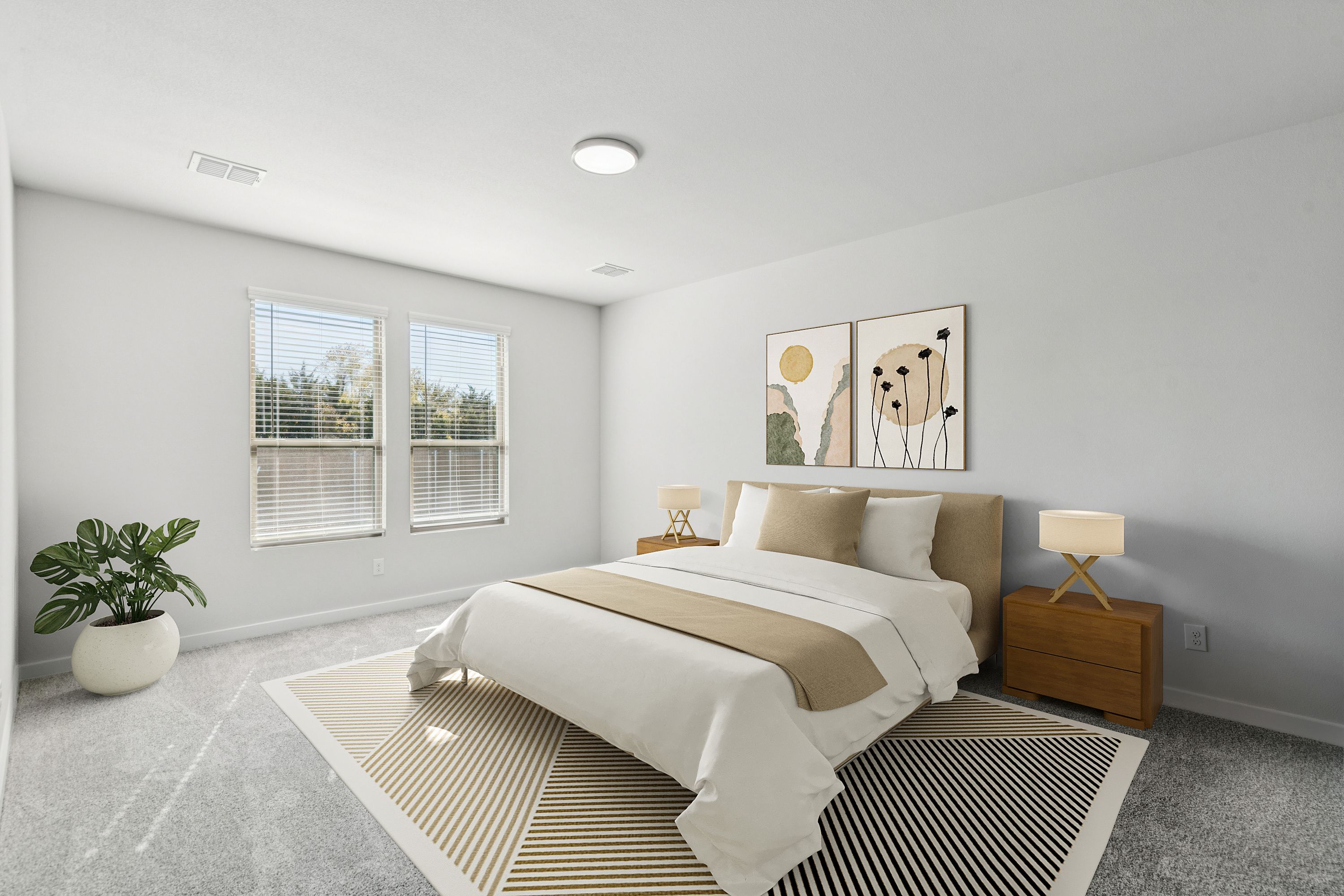 Primary Suite in the Winters home plan by Trophy Signature Homes – REPRESENTATIVE PHOTO