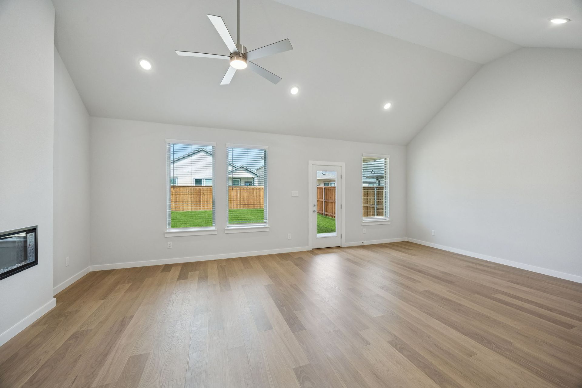 Living Room in the Masters home plan by Trophy Signature Homes – REPRESENTATIVE PHOTO