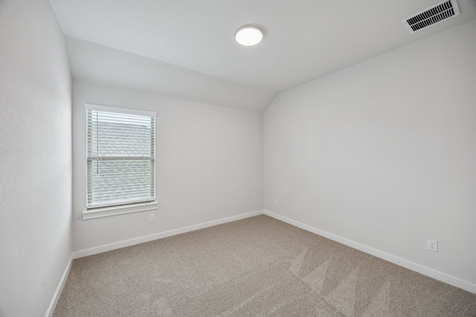 Bedroom in the Masters home plan by Trophy Signature Homes – REPRESENTATIVE PHOTO