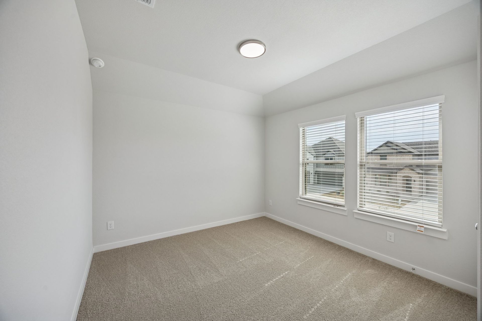 Bedroom in the Masters home plan by Trophy Signature Homes – REPRESENTATIVE PHOTO