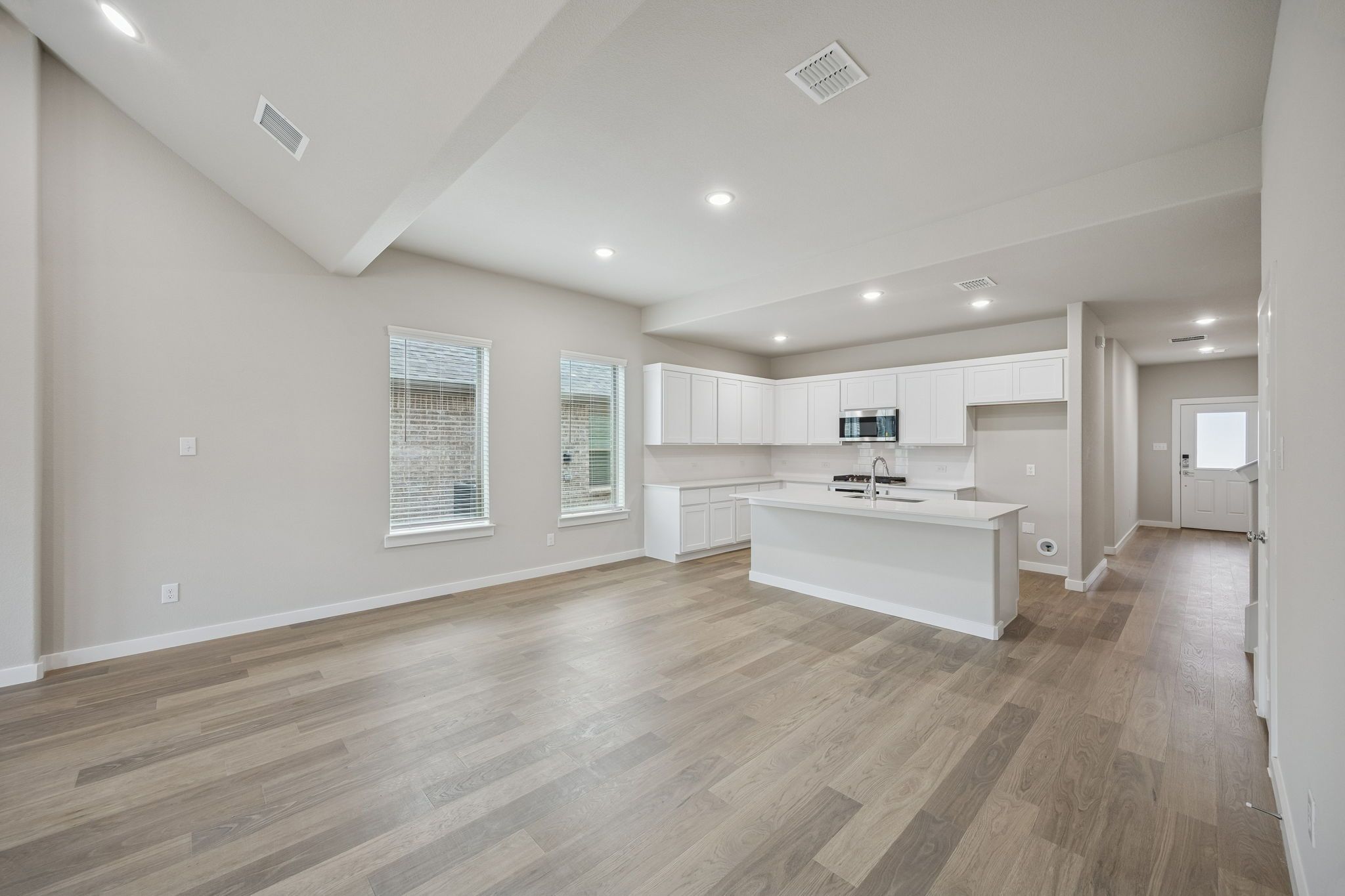 Open First Floor in the Stanley II home plan by Trophy Signature Homes – REPRESENTATIVE PHOTO