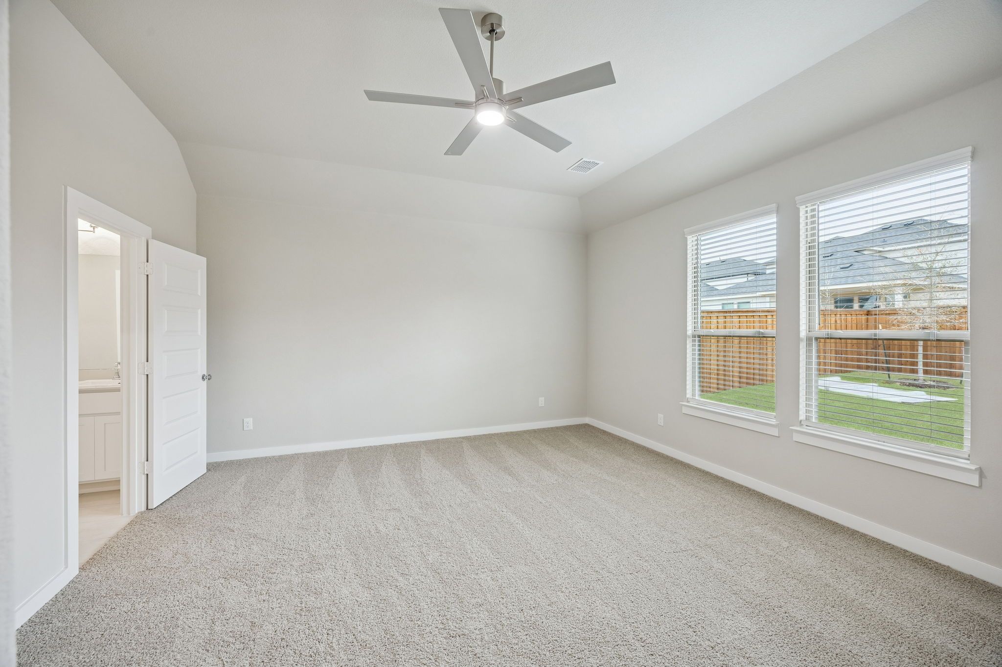 Primary Suite in the Stanley II home plan by Trophy Signature Homes – REPRESENTATIVE PHOTO