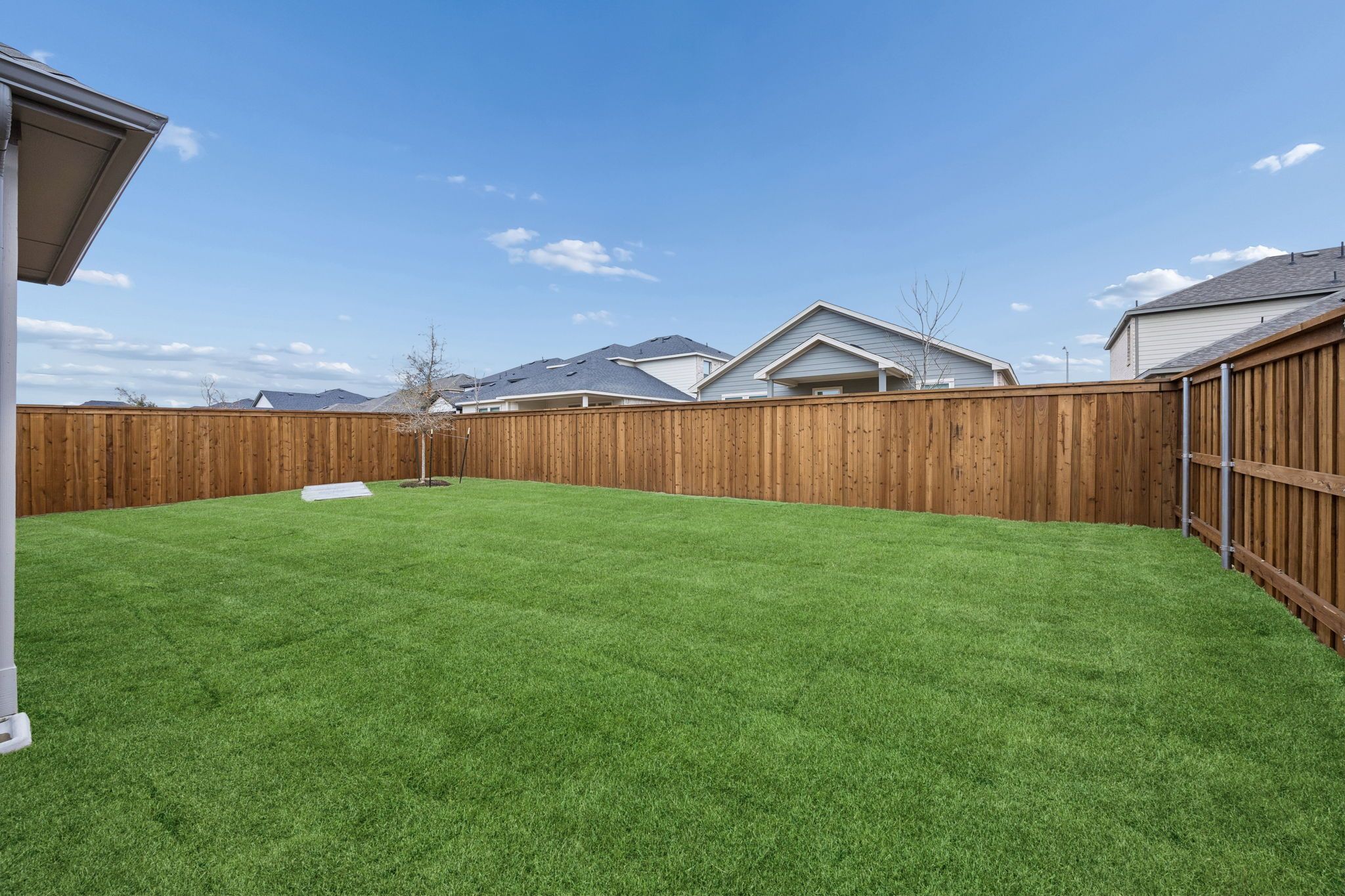 Covered Patio in the Stanley II home plan by Trophy Signature Homes – REPRESENTATIVE PHOTO