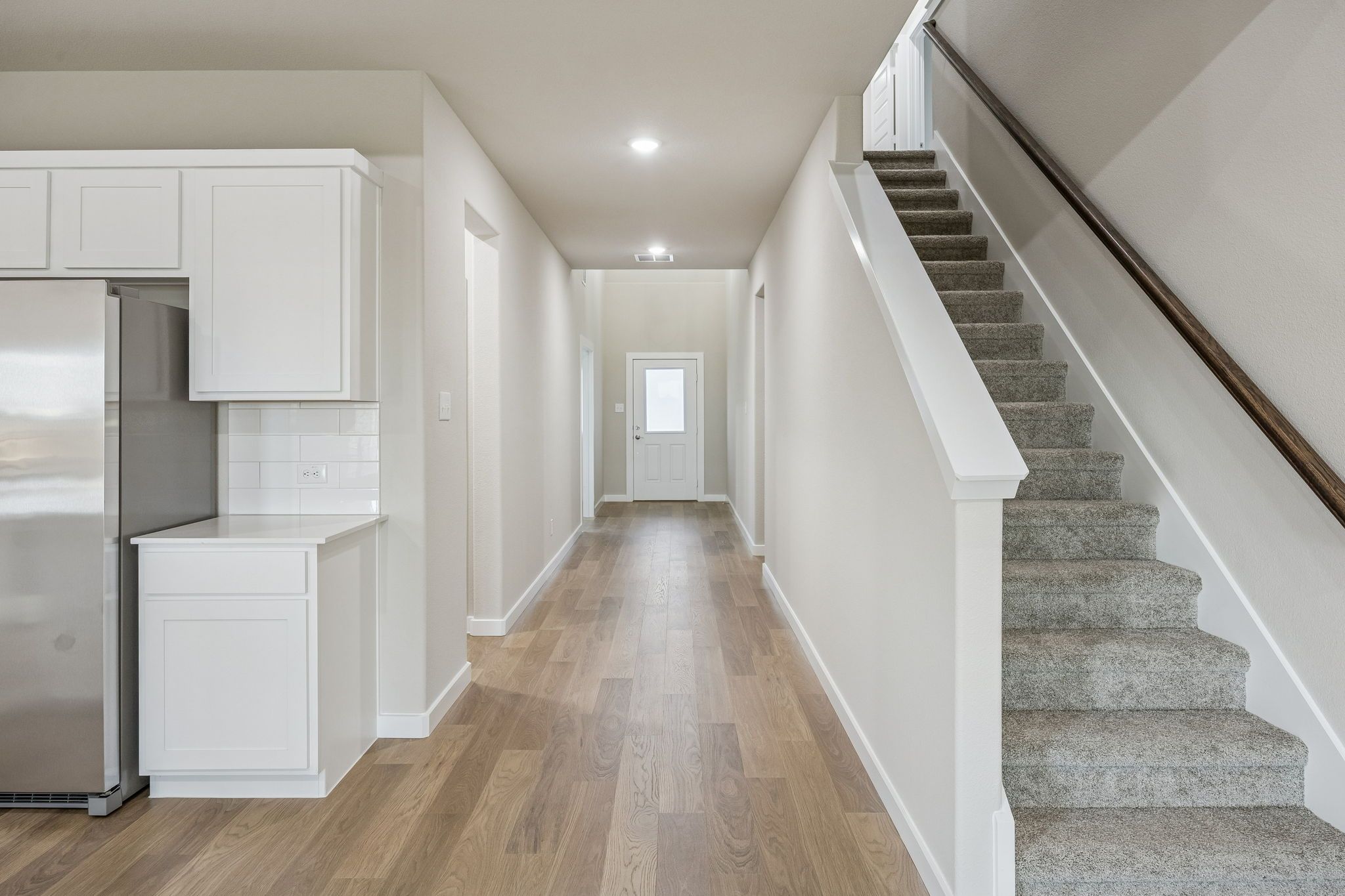 Entryway in the Wimbledon home plan by Trophy Signature Homes – REPRESENTATIVE PHOTO