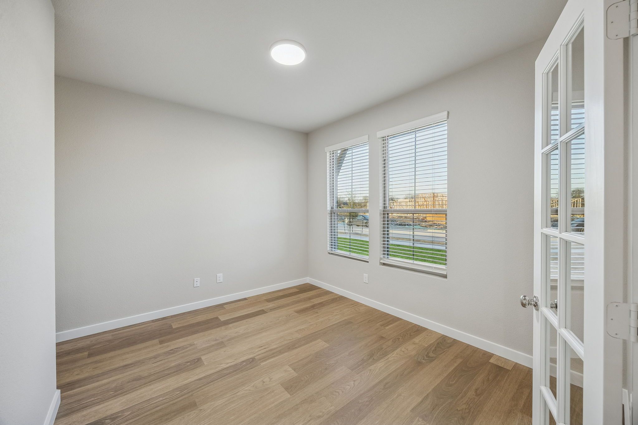 Home Office in the Wimbledon home plan by Trophy Signature Homes – REPRESENTATIVE PHOTO