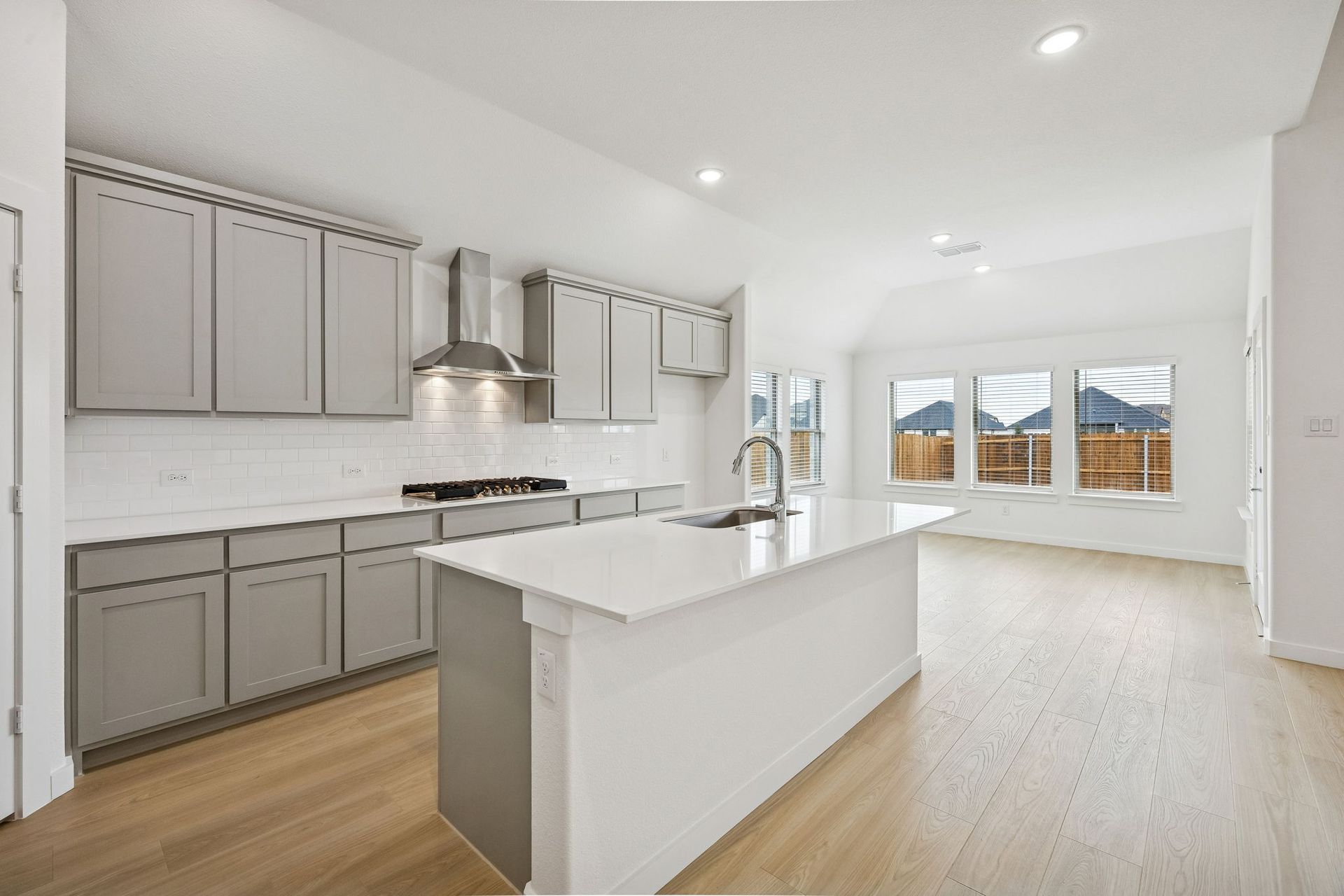 Kitchen in the Gilmour II home plan by Trophy Signature Homes – REPRESENTATIVE PHOTO