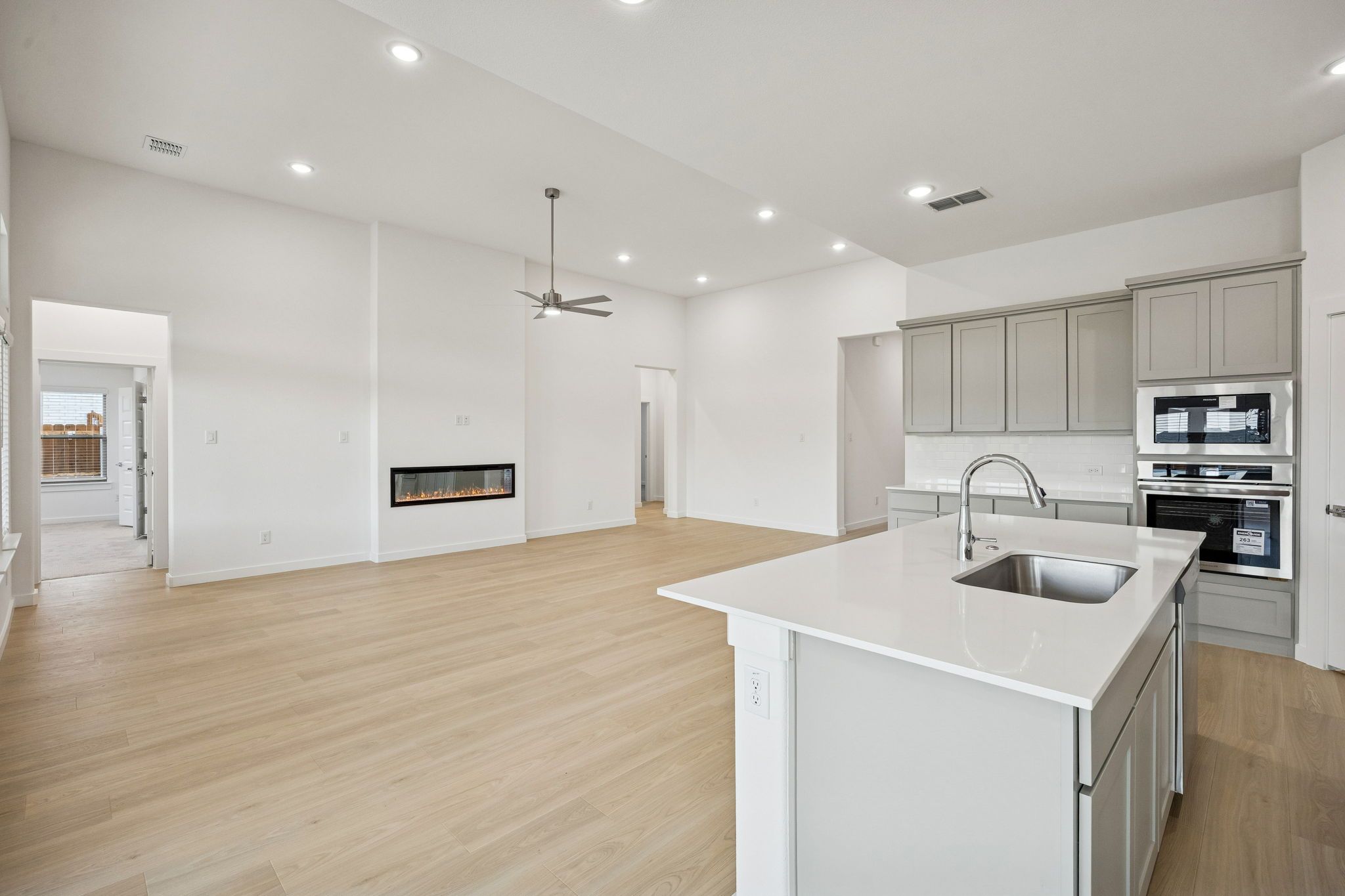 Open Floor Plan in the Gilmour II home plan by Trophy Signature Homes – REPRESENTATIVE PHOTO