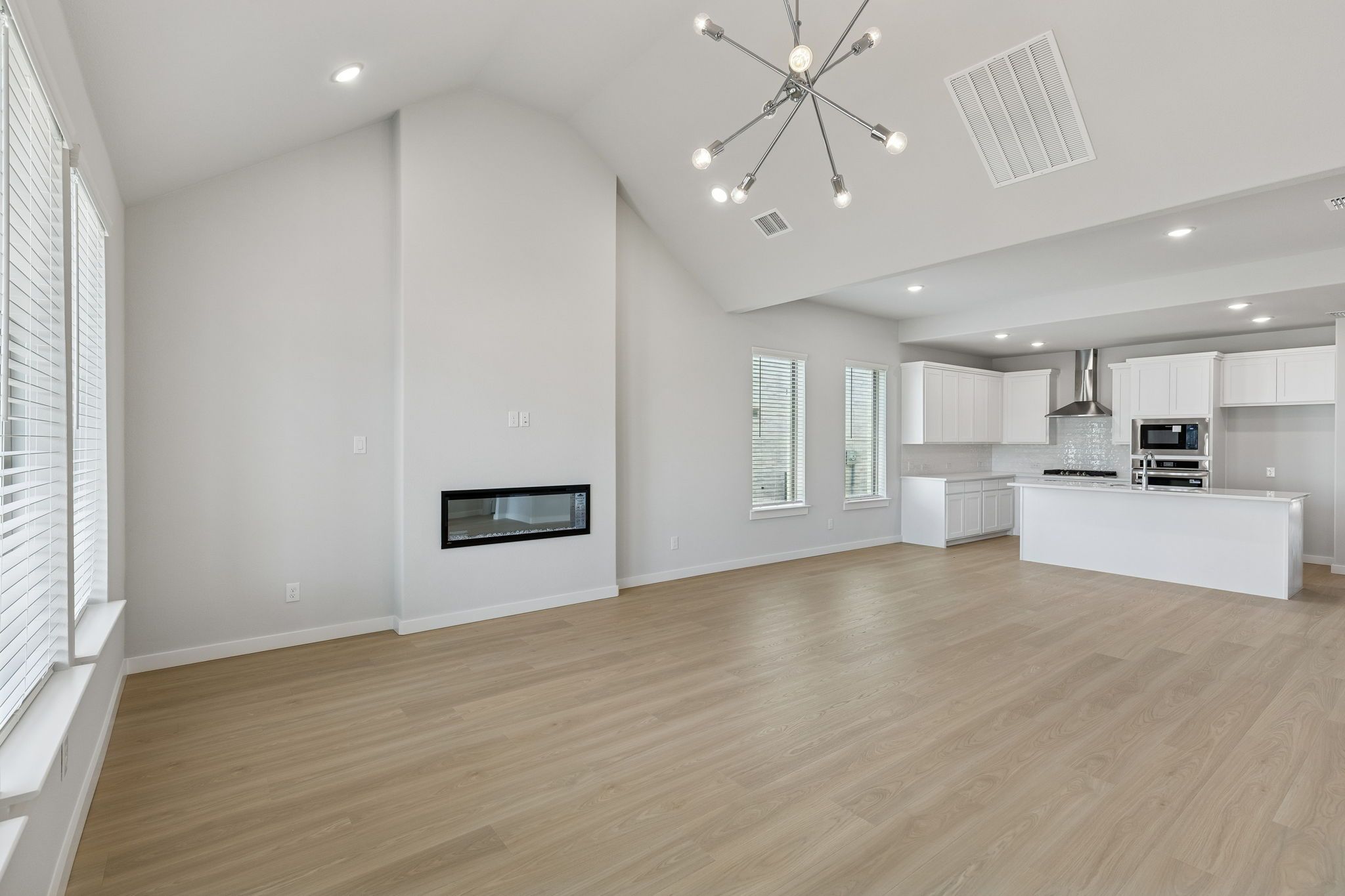 Open First Floor in the Stanley II home plan by Trophy Signature Homes – REPRESENTATIVE PHOTO