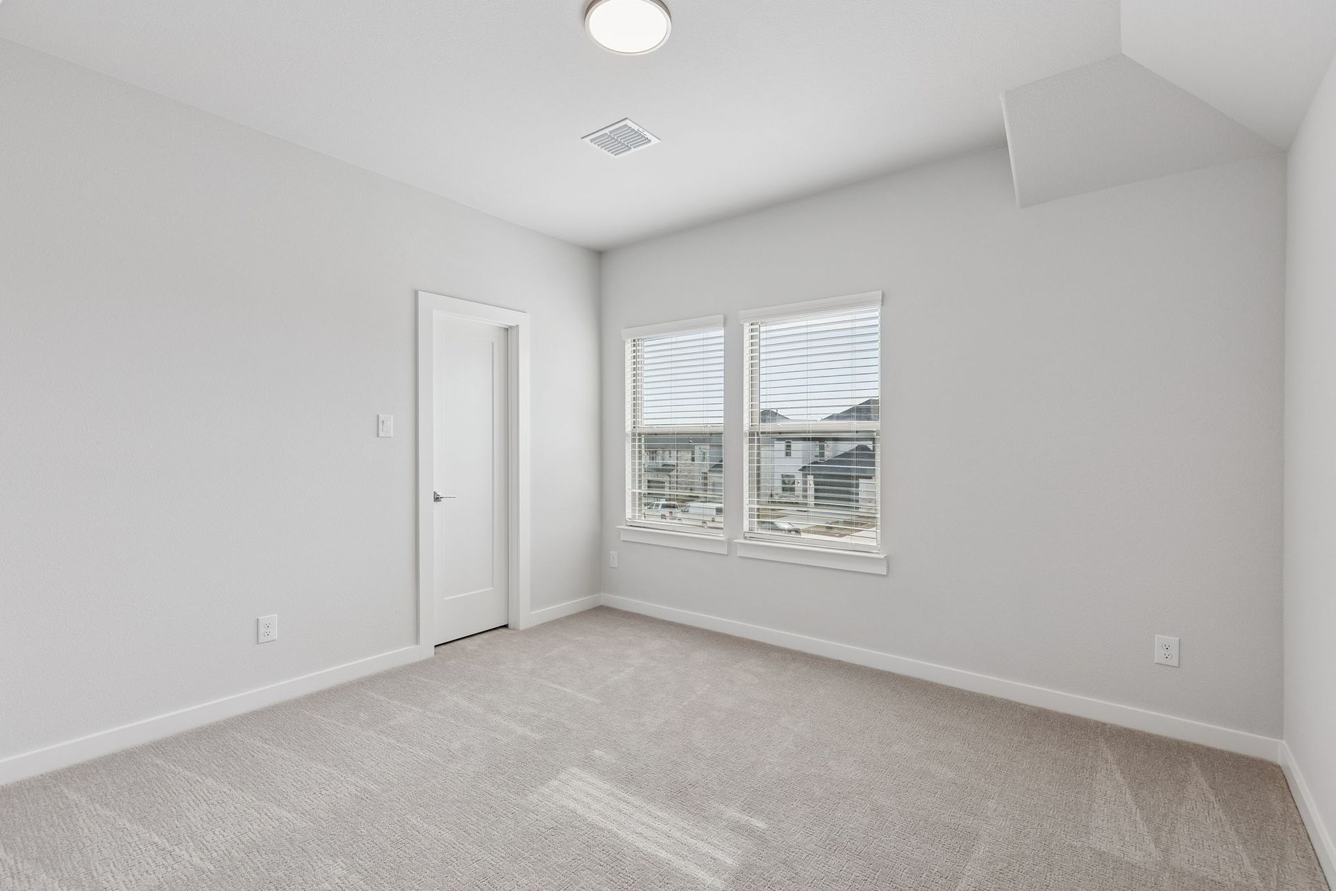 Bedroom in the Stanley II home plan by Trophy Signature Homes – REPRESENTATIVE PHOTO