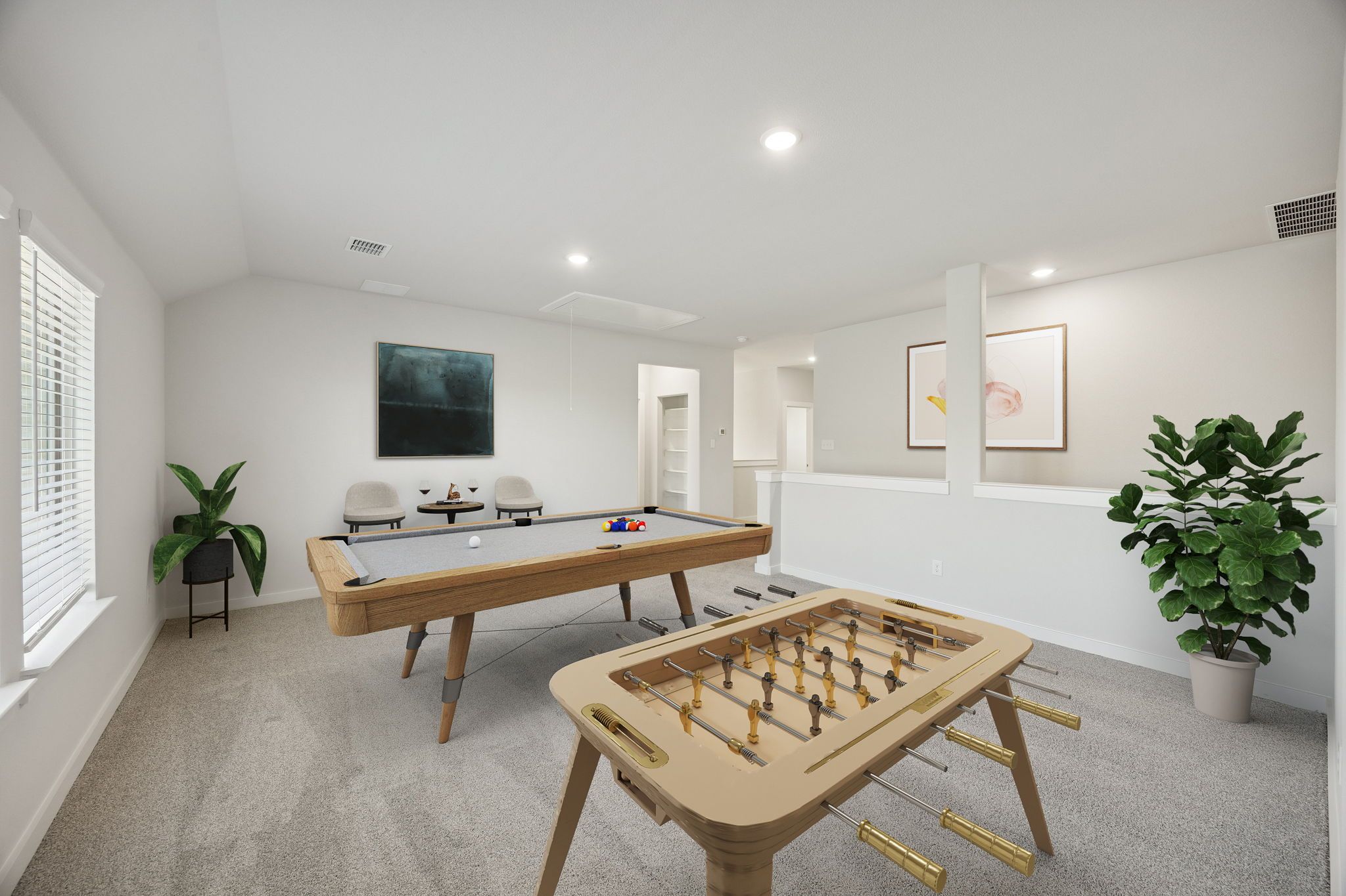 Primary Suite in the Wimbledon home plan by Trophy Signature Homes – REPRESENTATIVE PHOTO