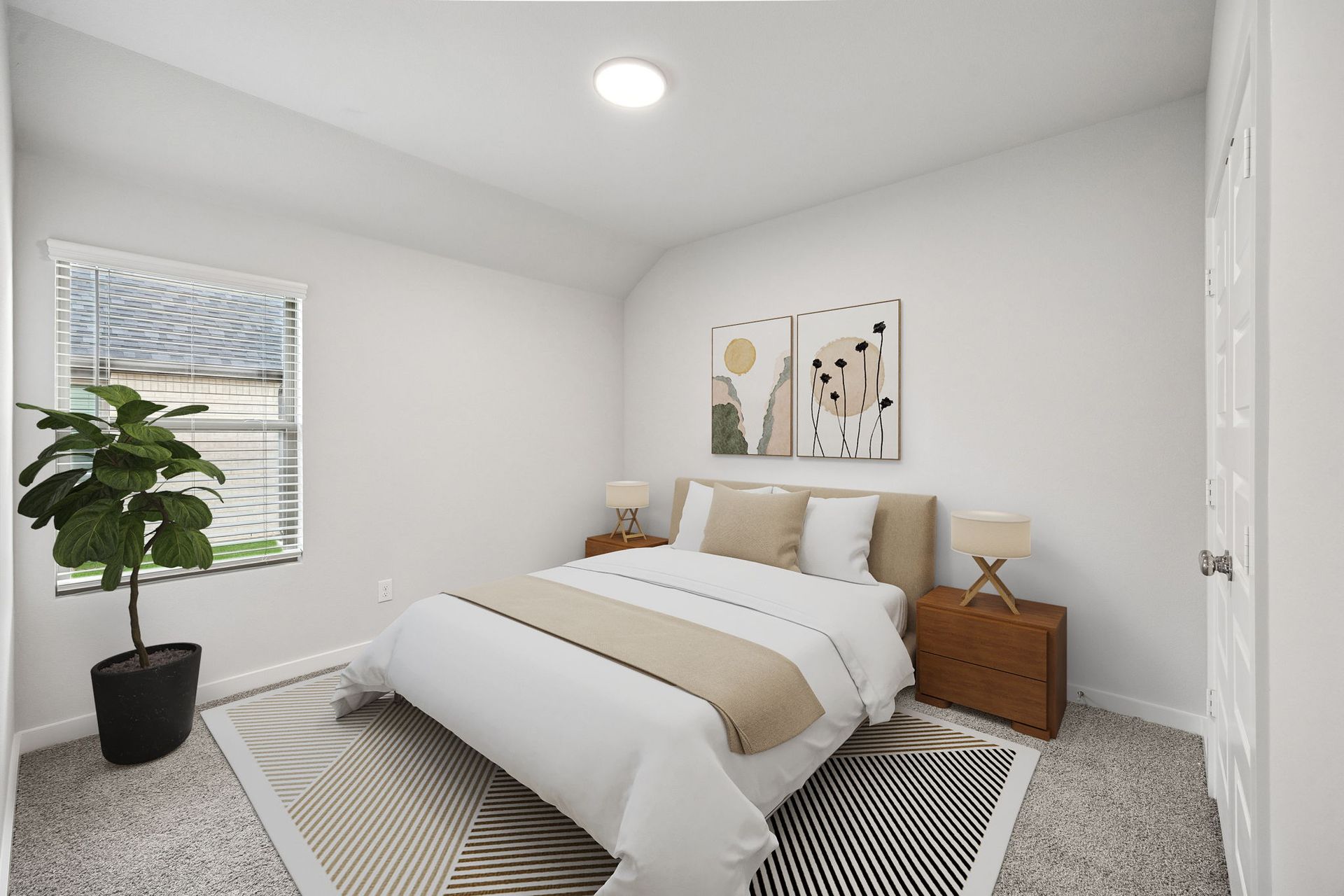 Primary Suite in the Heisman home plan by Trophy Signature Homes - REPRESENTATIVE PHOTO