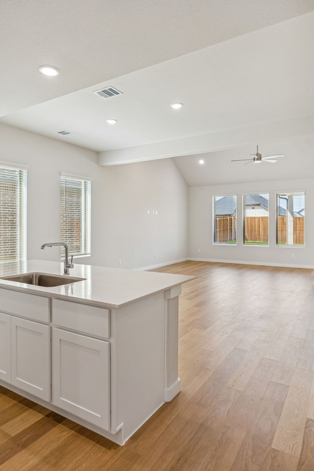 Open First Floor in the Stanley II home plan by Trophy Signature Homes – REPRESENTATIVE PHOTO