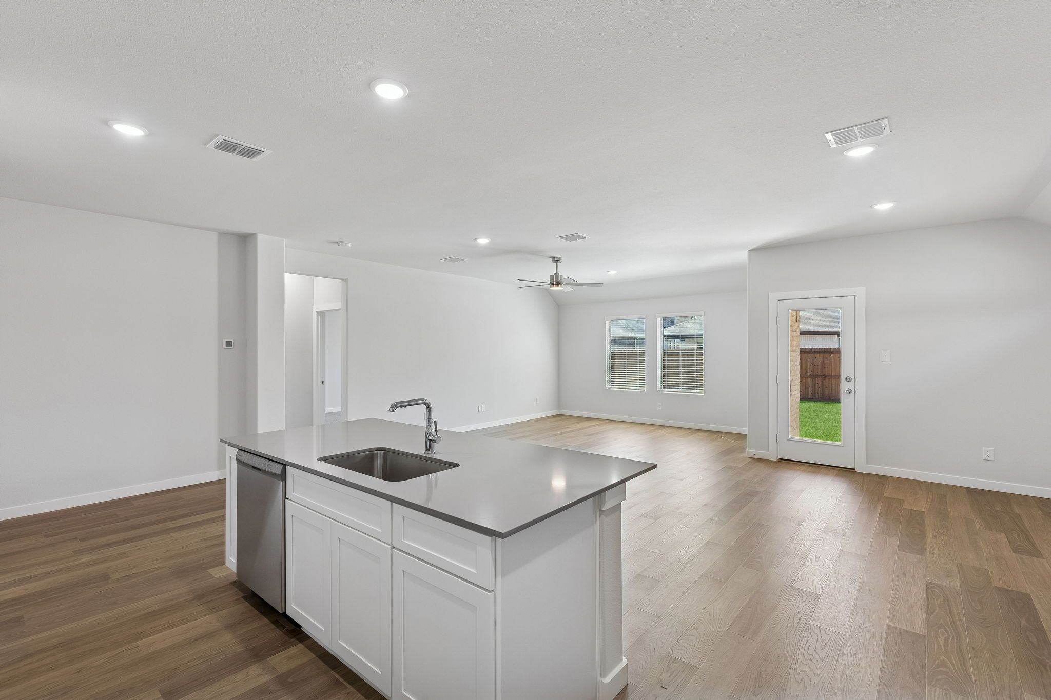Open Floor Plan in the Harrison home plan by Trophy Signature Homes – REPRESENTATIVE PHOTO