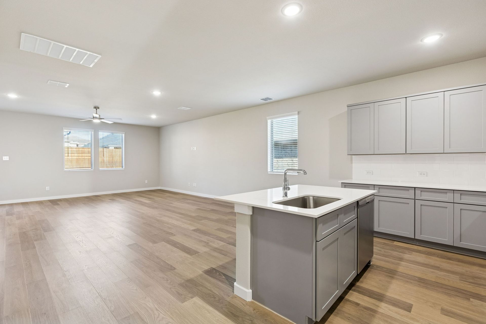 Open First Floor in the Haylee home plan by Trophy Signature Homes - REPRESENTATIVE PHOTO