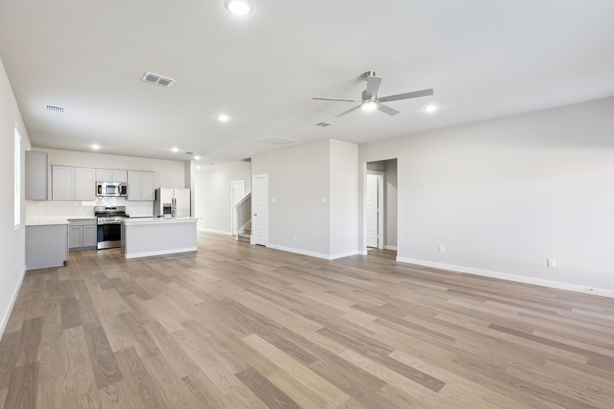 Open First Floor in the Haylee home plan by Trophy Signature Homes - REPRESENTATIVE PHOTO