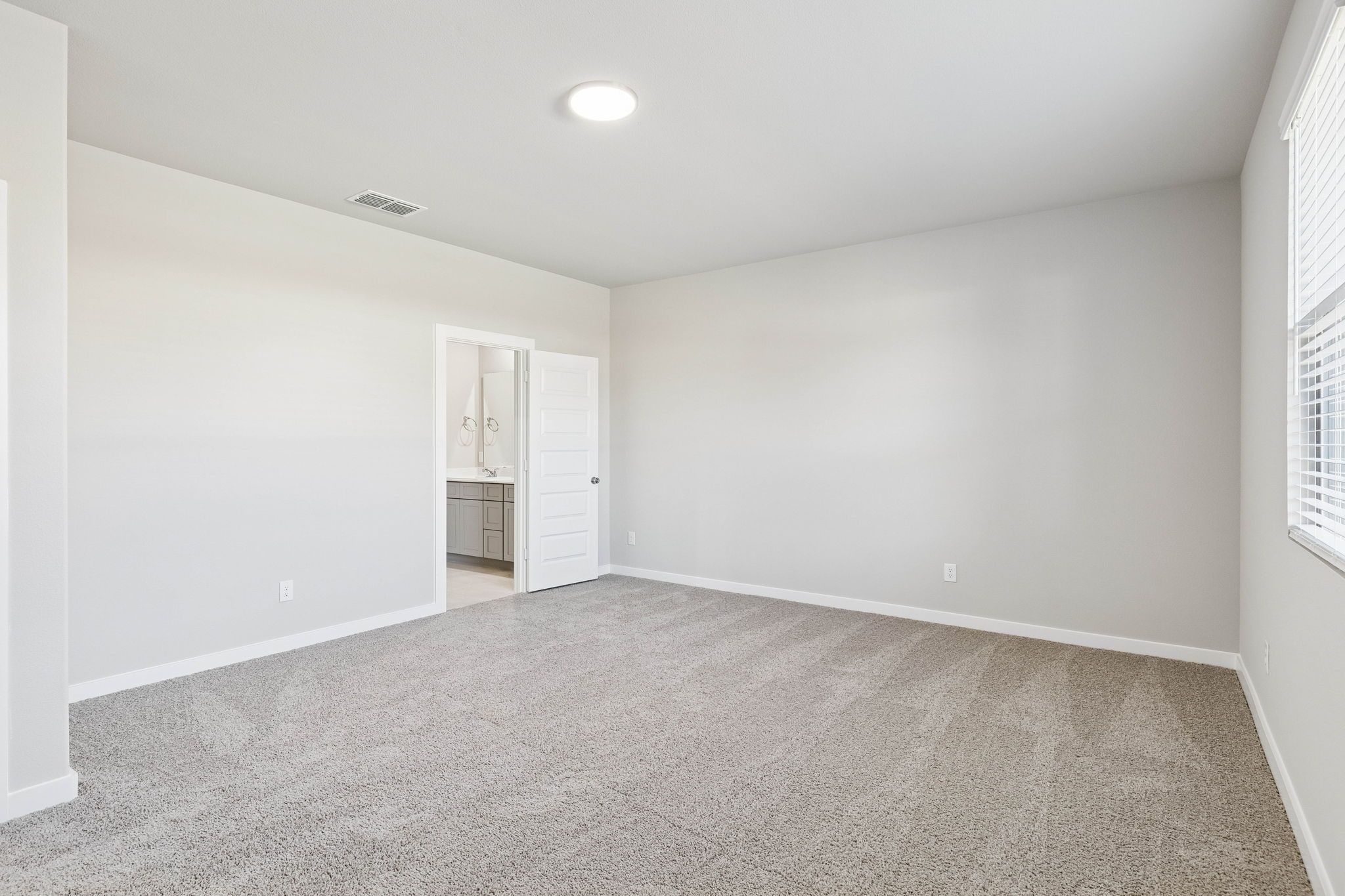 Primary Suite in the Haylee home plan by Trophy Signature Homes - REPRESENTATIVE PHOTO