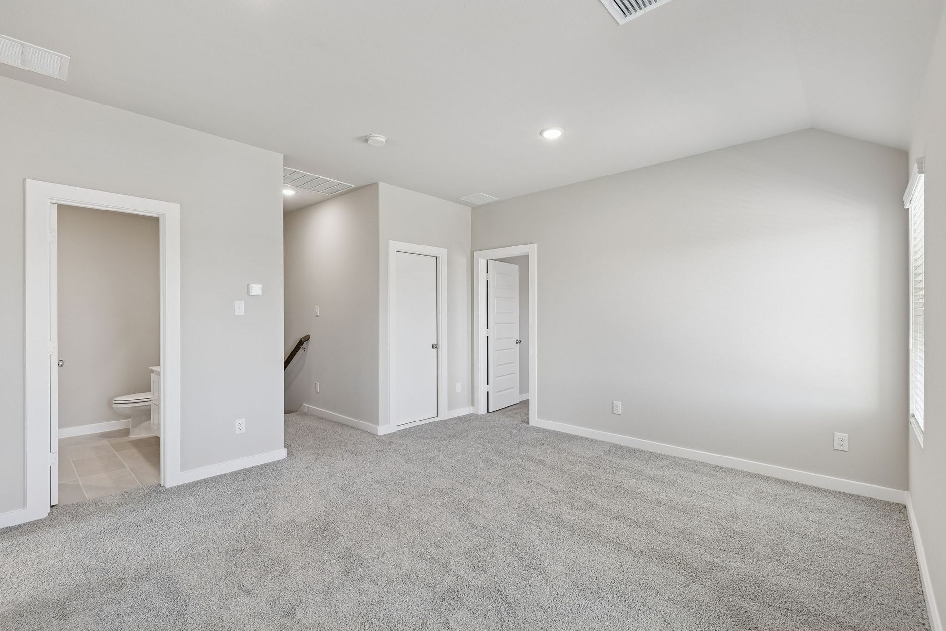 Game Room in the Holden home plan by Trophy Signature Homes – REPRESENTATIVE PHOTO