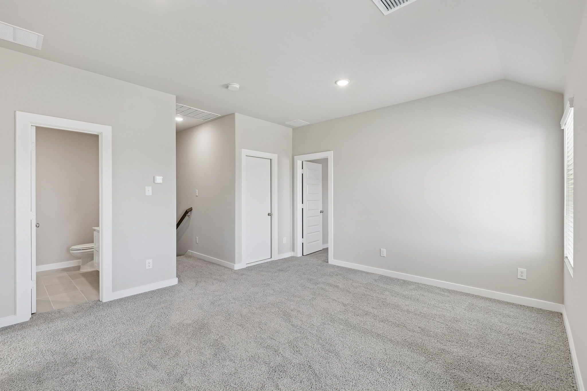 Game Room in the Holden home plan by Trophy Signature Homes – REPRESENTATIVE PHOTO