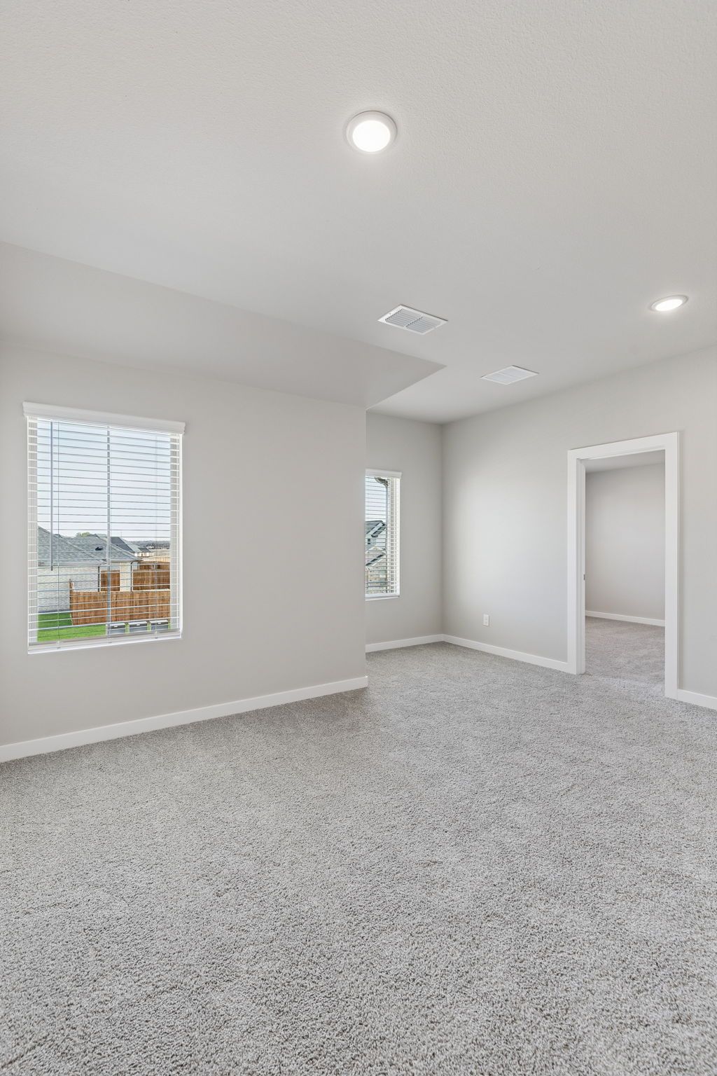 Game Room in the Holden home plan by Trophy Signature Homes – REPRESENTATIVE PHOTO