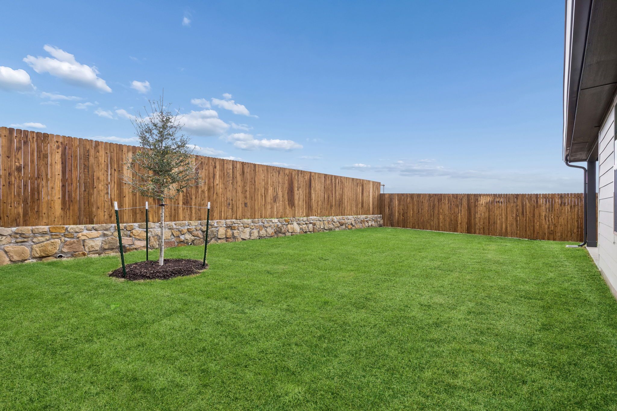 Patio in the Oscar home plan by Trophy Signature Homes – REPRESENTATIVE PHOTO