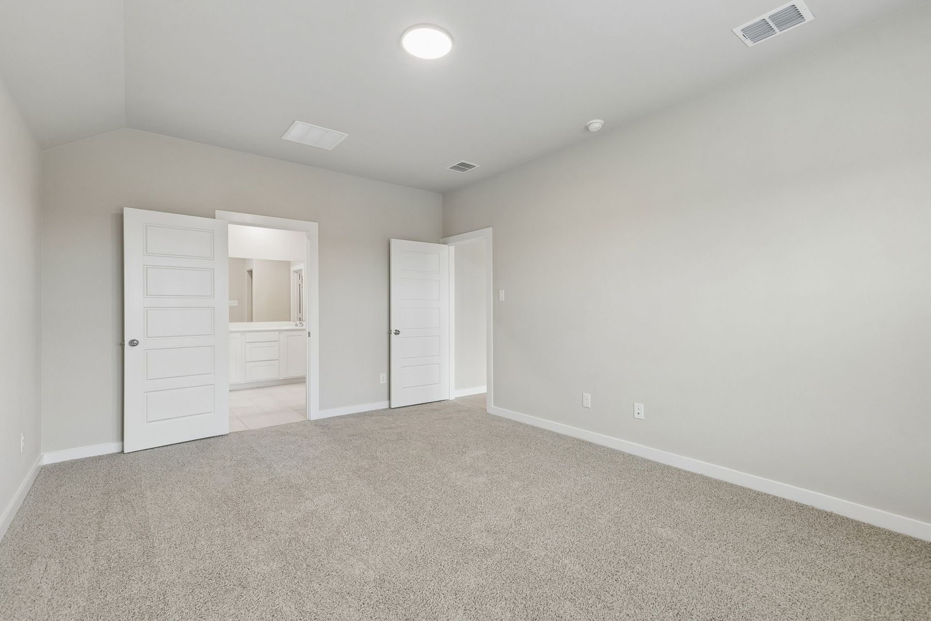 Primary Suite in the Emmy II home plan by Trophy Signature Homes - REPRESENTATIVE PHOTO