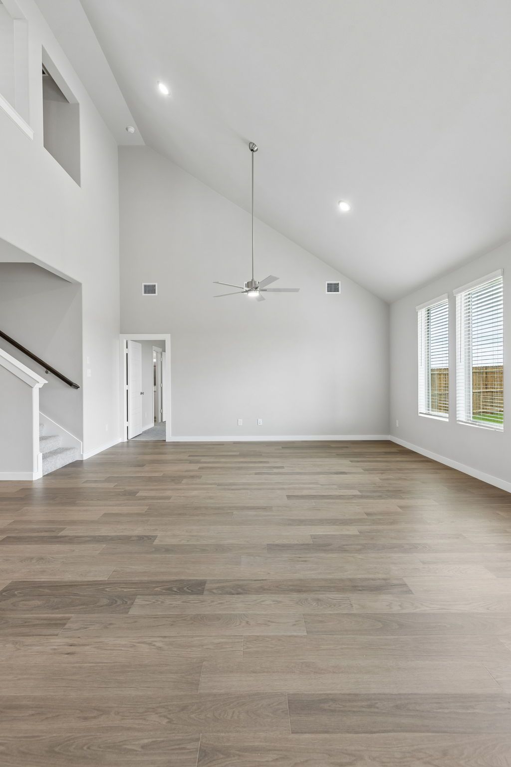 Living Room in the Winters home plan by Trophy Signature Homes – REPRESENTATIVE PHOTO