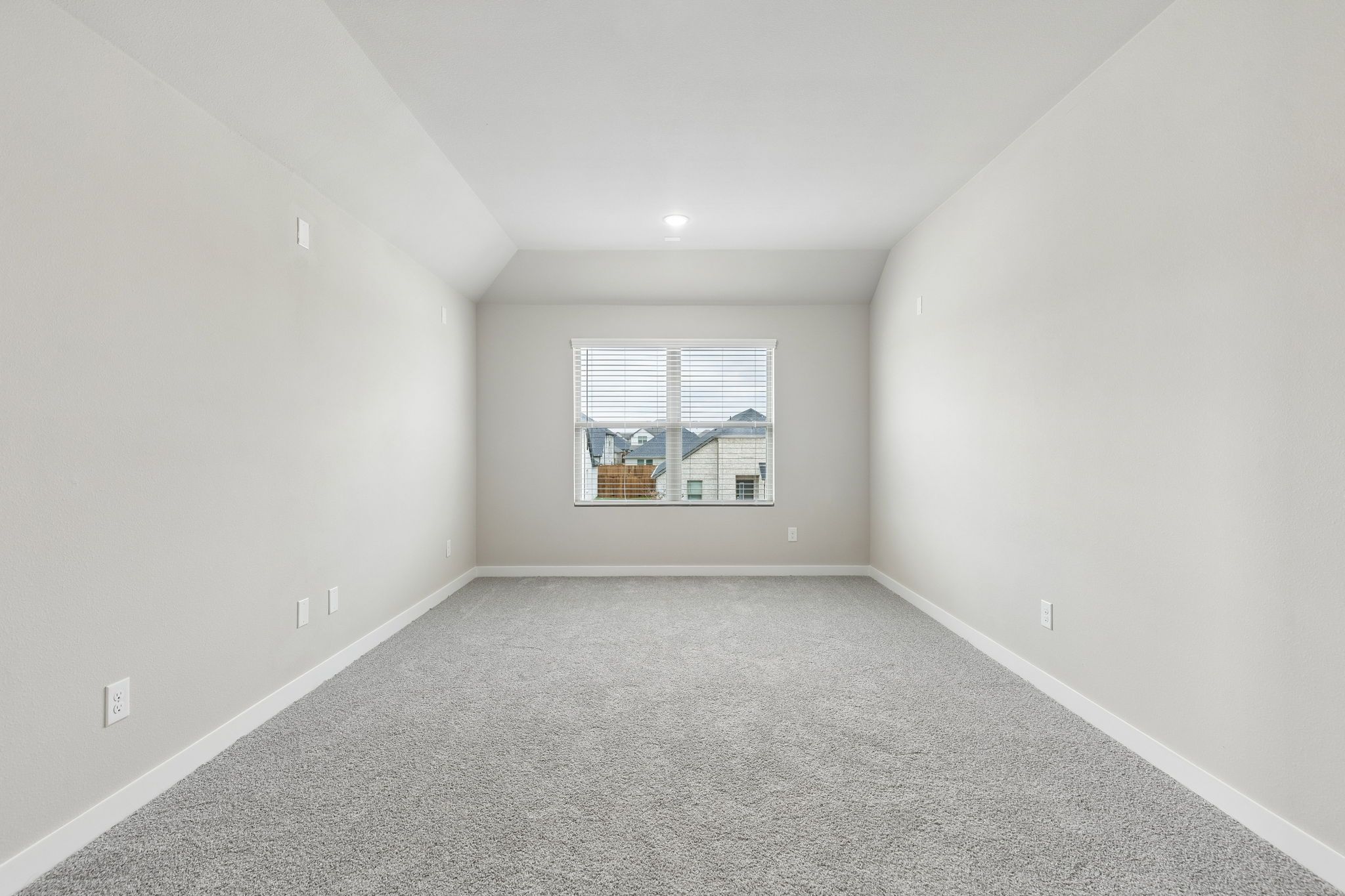 Media Room in the Winters home plan by Trophy Signature Homes – REPRESENTATIVE PHOTO