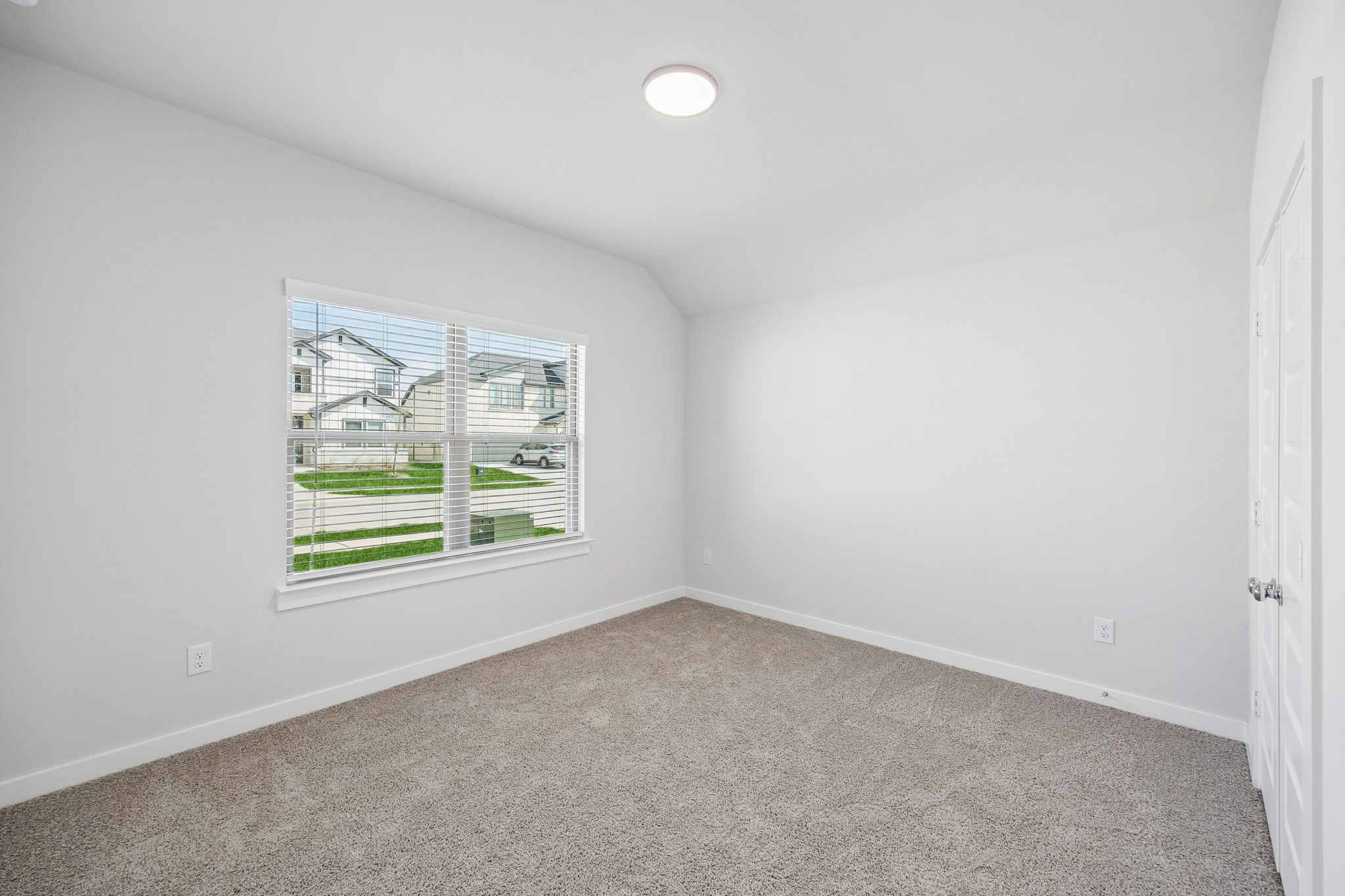 Bedroom in the Oscar home plan by Trophy Signature Homes – REPRESENTATIVE PHOTO