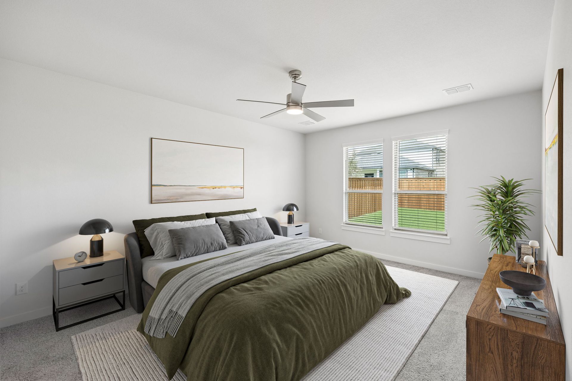 Primary Suite in the Winters home plan by Trophy Signature Homes – REPRESENTATIVE PHOTO