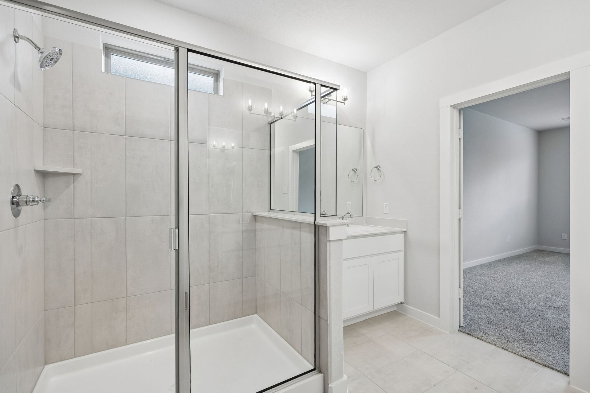 Primary Bathroom in the Winters home plan by Trophy Signature Homes – REPRESENTATIVE PHOTO