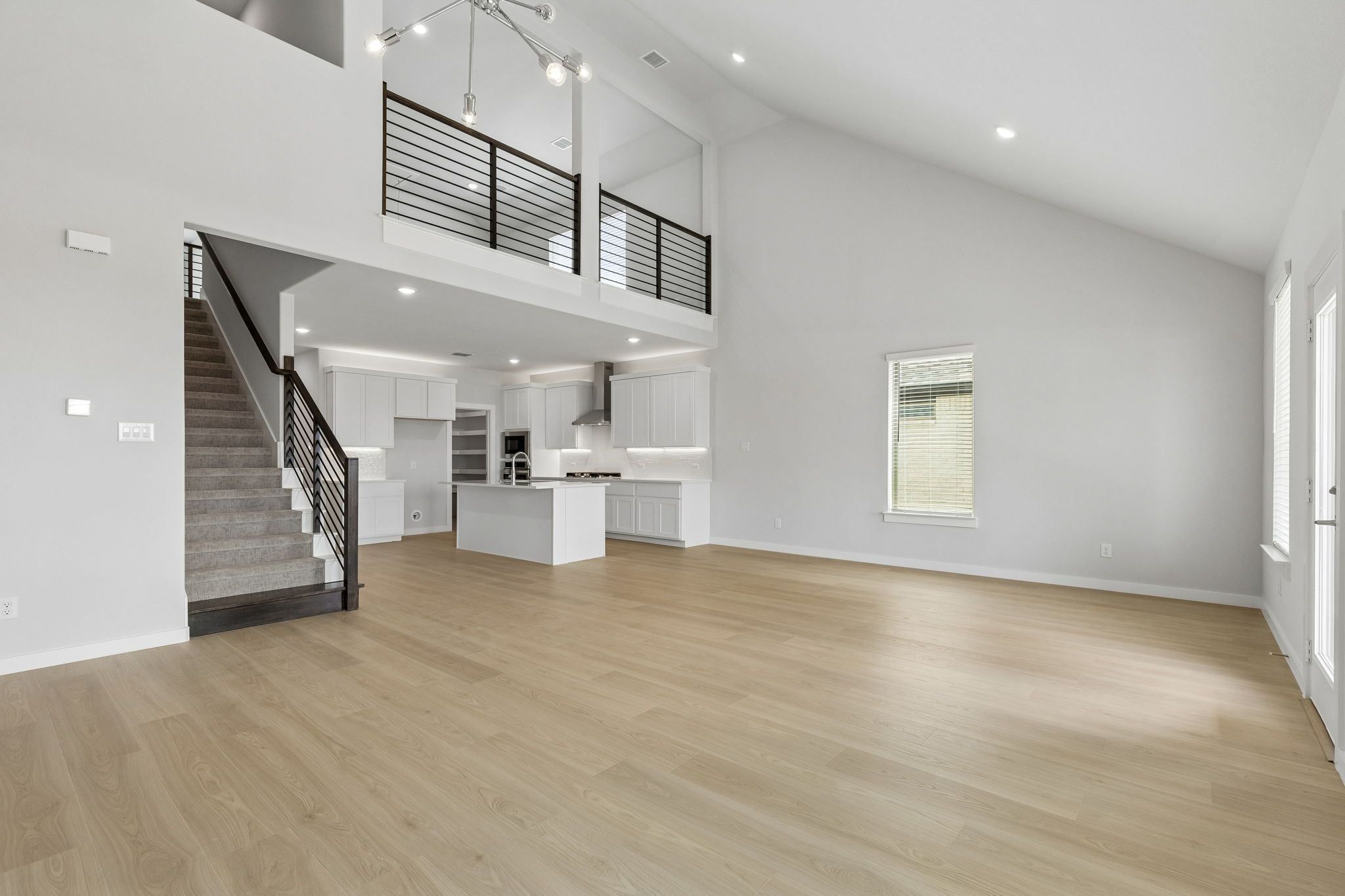 Open Floor Plan in the Winters home plan by Trophy Signature Homes – REPRESENTATIVE PHOTO