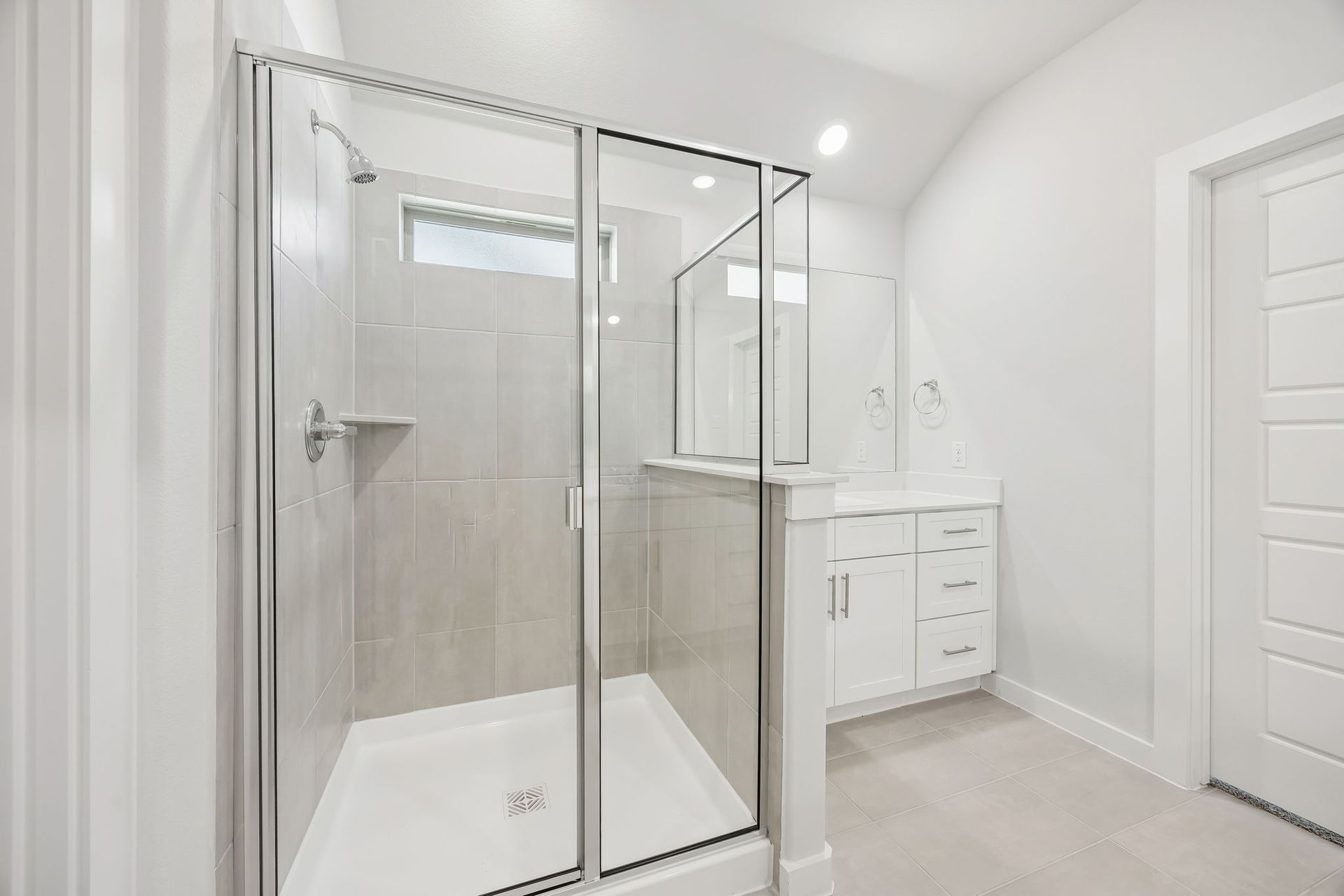 Primary bathroom in the Heisman home plan by Trophy Signature Homes – REPRESENTATIVE PHOTO