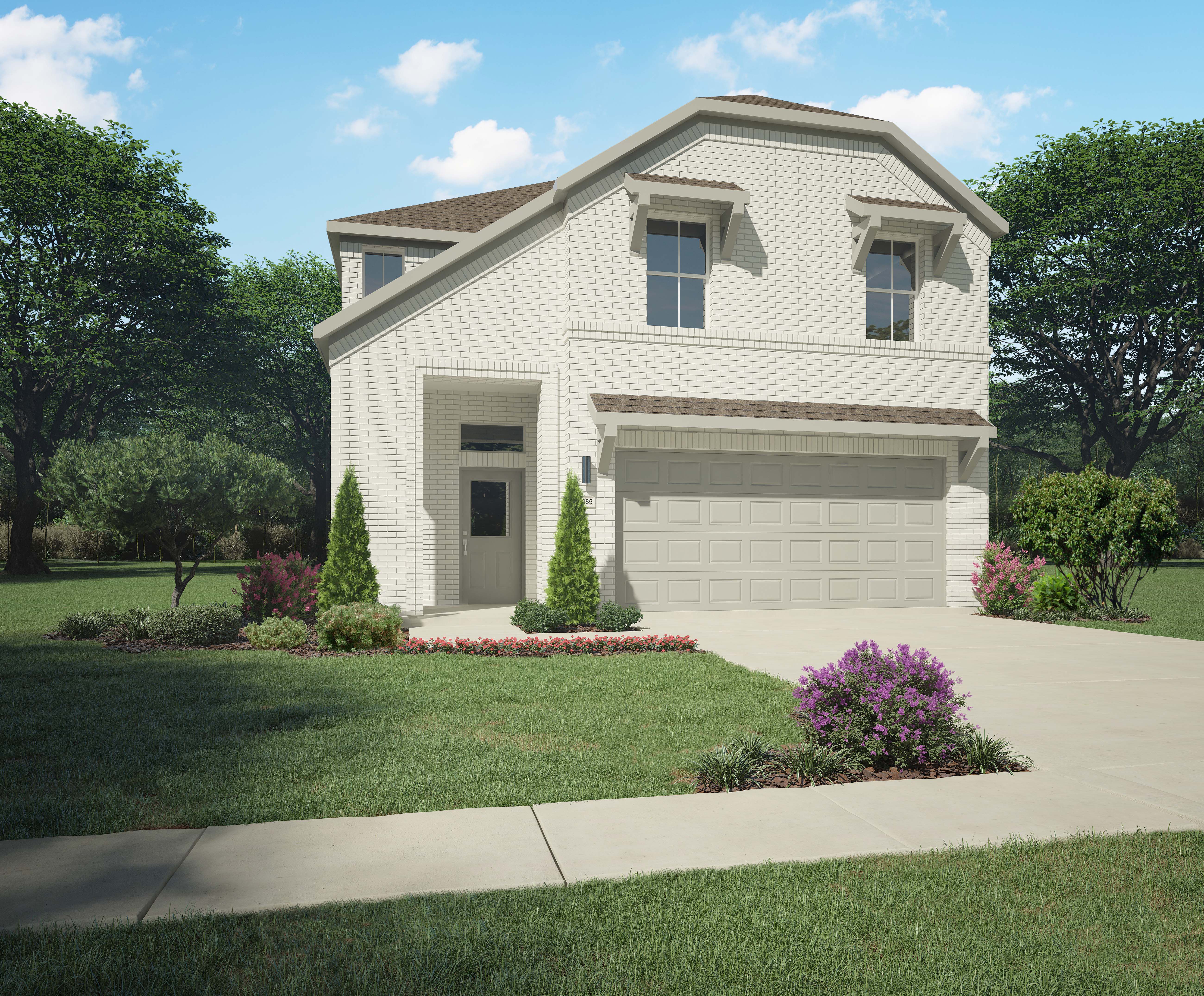 Oak II Plan at Eastridge in Mckinney, TX by Trophy Signature Homes