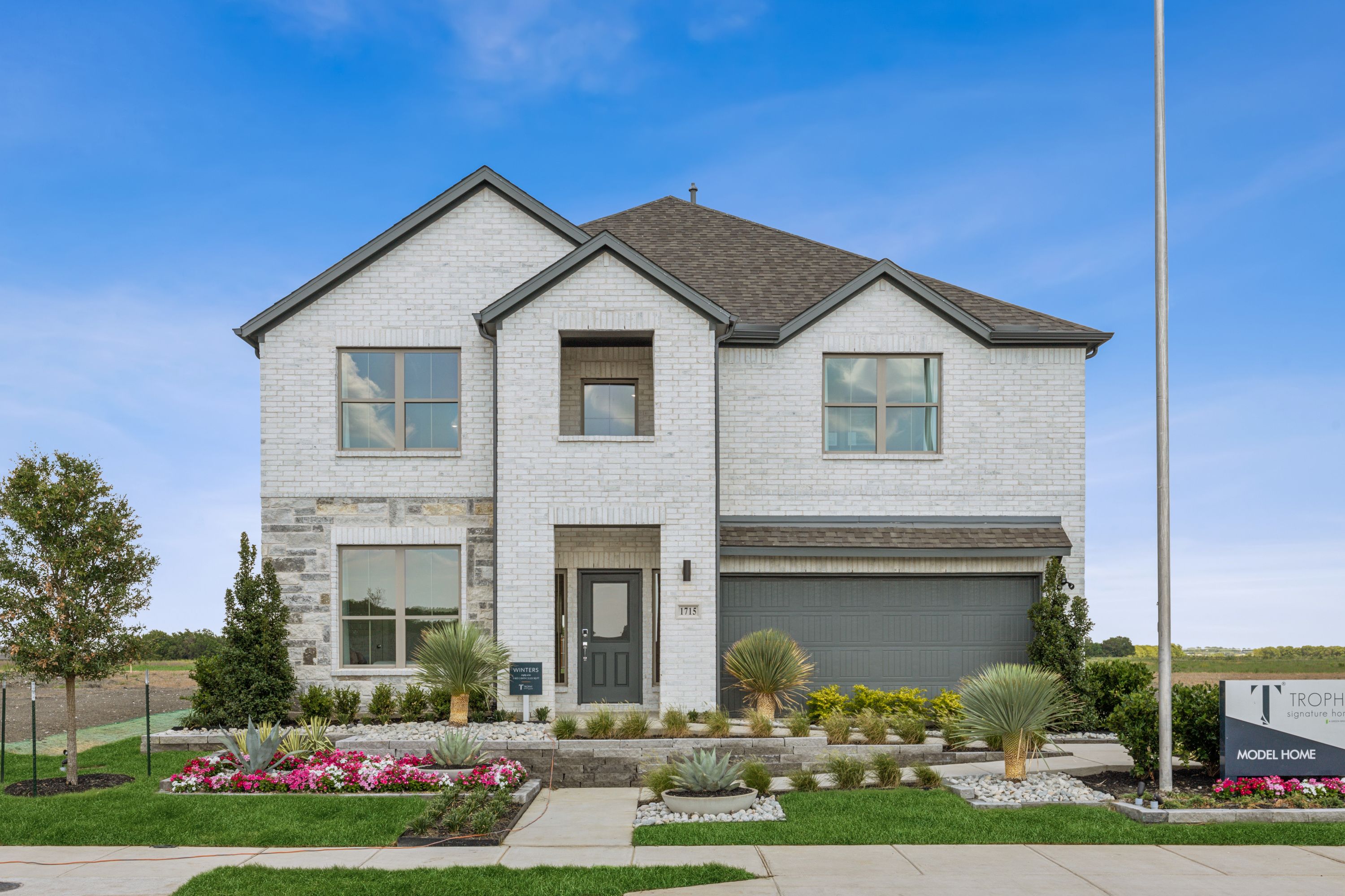 Windmore Winters Model Home in Princeton TX by Trophy Signature Homes