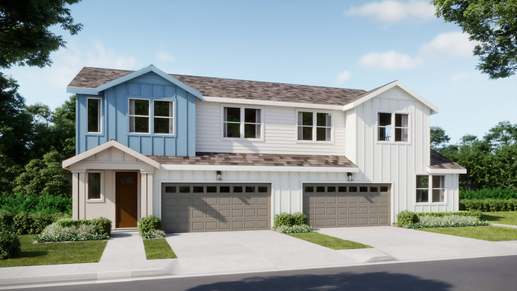 Jasmine at Francis Ranch by Trumark Homes in Dublin, CA I Duets