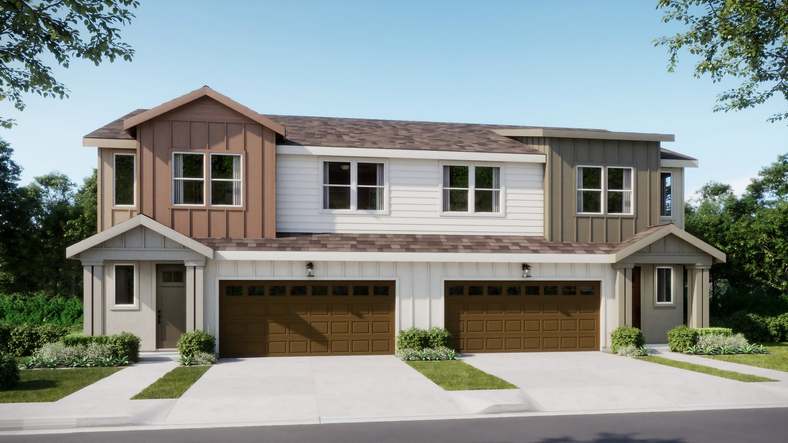 Jasmine at Francis Ranch by Trumark Homes in Dublin, CA I Duets