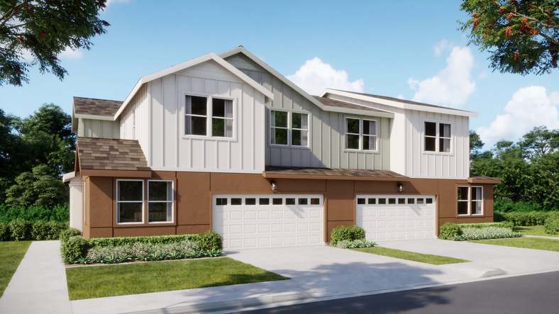 Jasmine at Francis Ranch by Trumark Homes in Dublin, CA I Duets