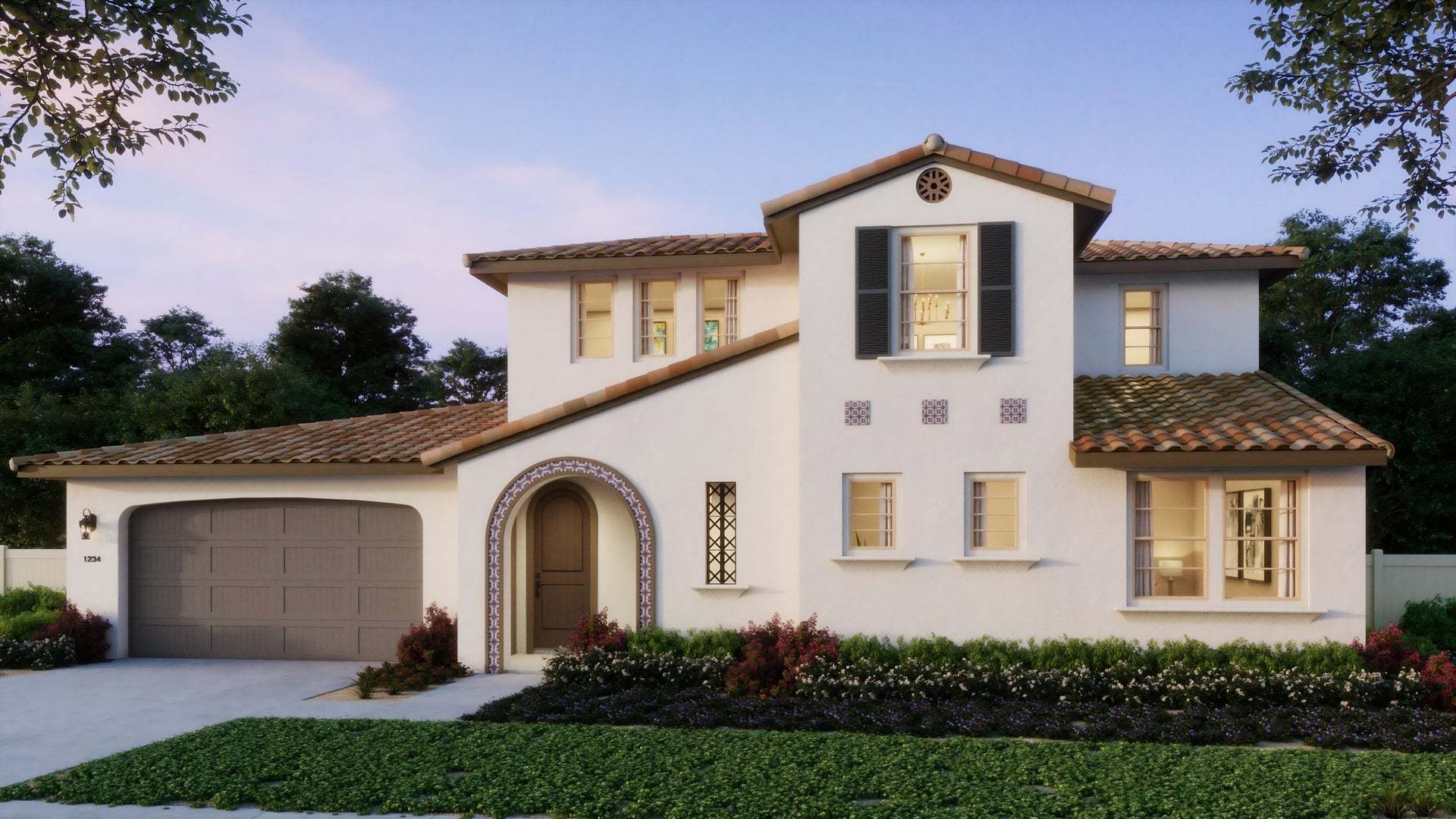 Amanda Lane | Exterior Renderings | Plan 2 | Santa Barbara