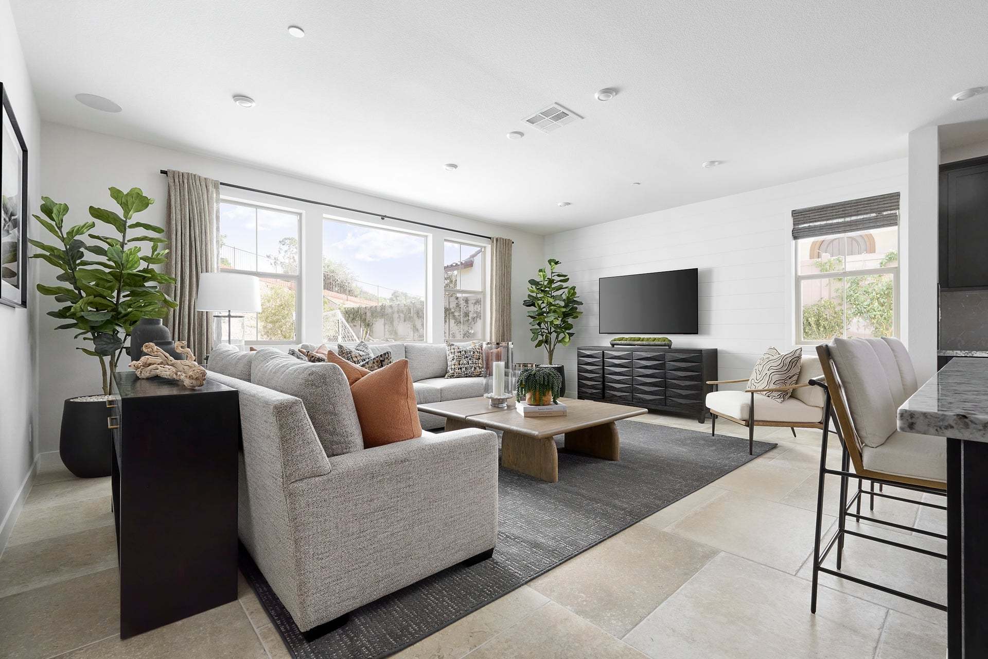 Amanda Lane By Trumark Homes | Plan 3 | Living Room | Escondido, CA