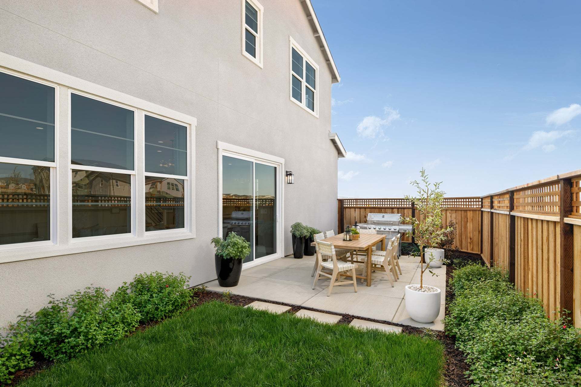 Marigold at Francis Ranch by Trumark Homes I Residence 1 Model I Backyard