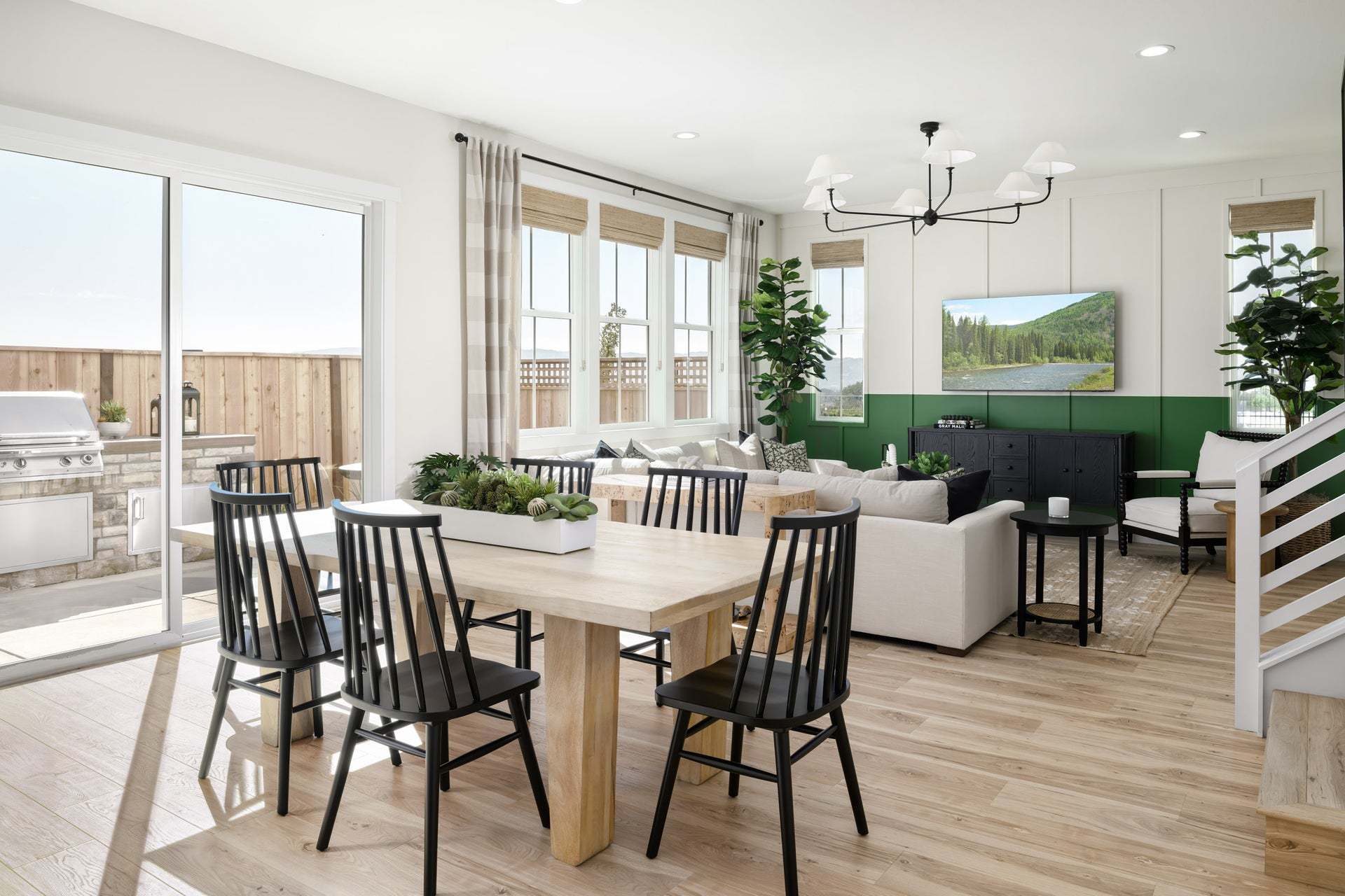 Marigold at Francis Ranch by Trumark Homes I Residence 2 Model I Dining and Great Room