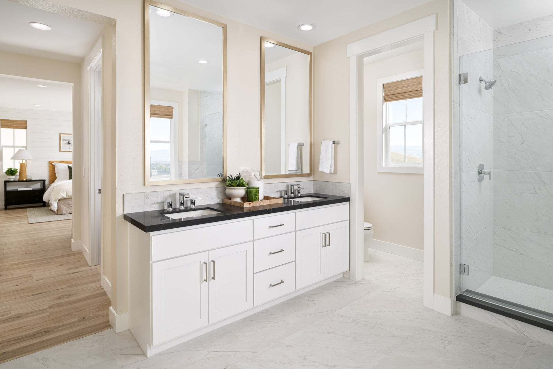 Marigold at Francis Ranch by Trumark Homes I Residence 2 Model I Primary Bathroom Sinks