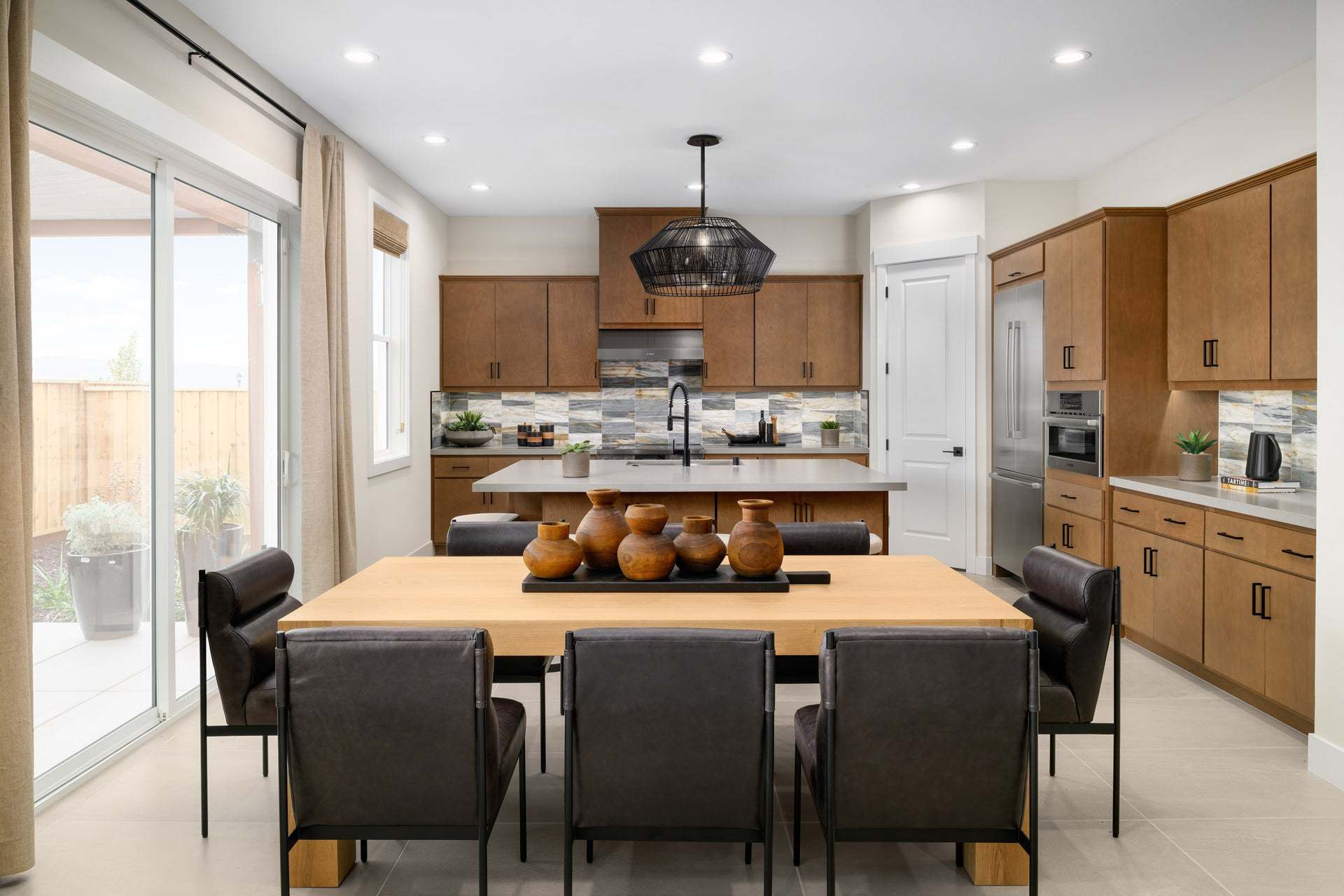 Marigold at Francis Ranch by Trumark Homes I Residence 3 Model I Kitchen and Dining Area