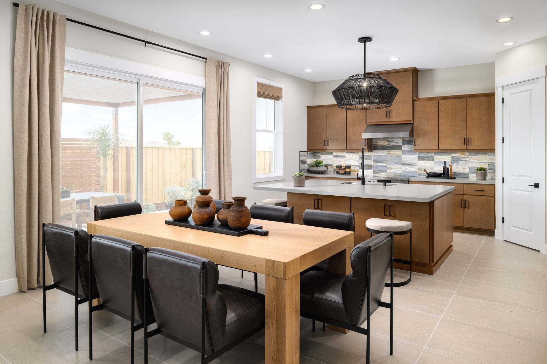 Marigold at Francis Ranch by Trumark Homes I Residence 3 Model I Kitchen and Dining Area