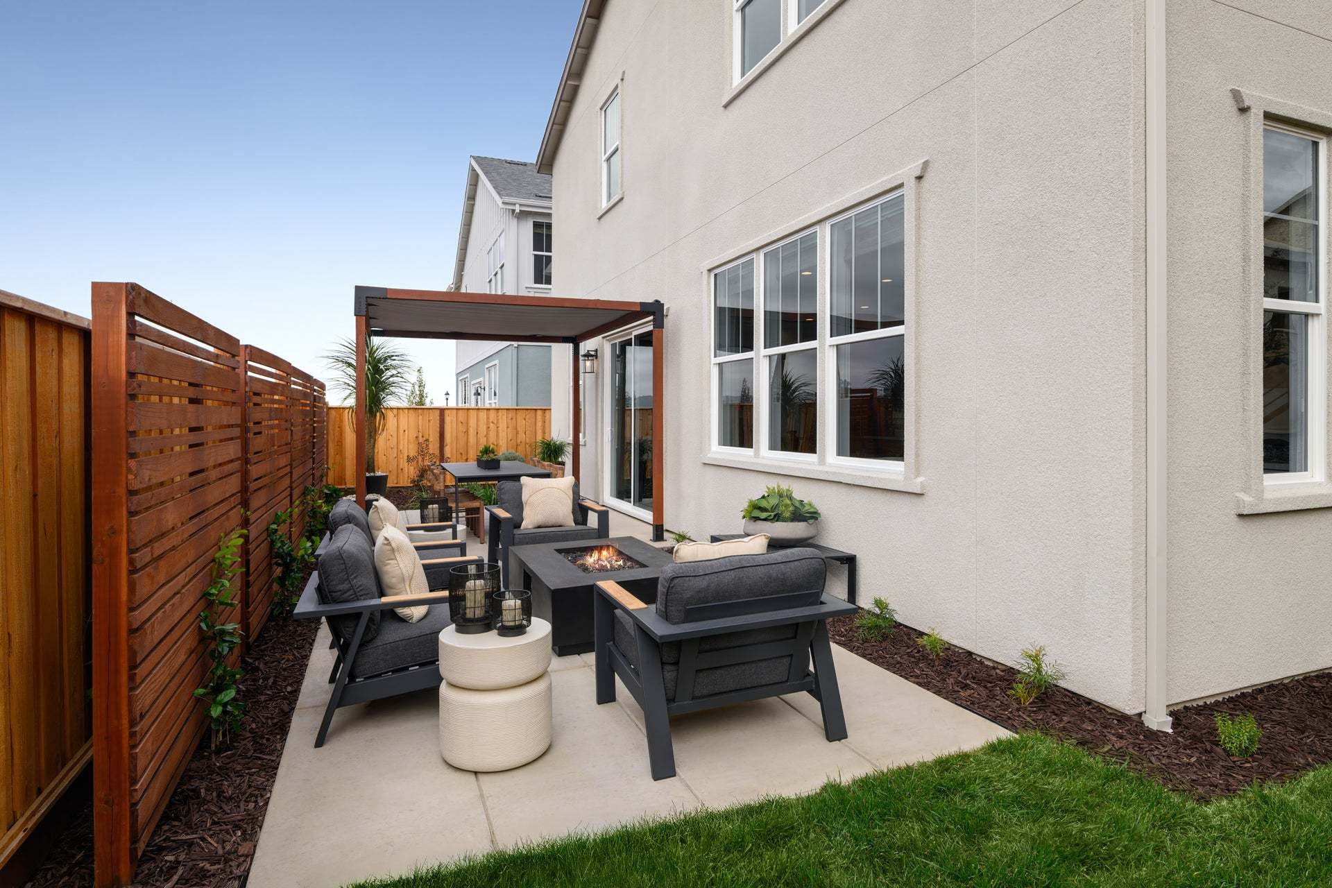 Marigold at Francis Ranch by Trumark Homes I Residence 3 Model I Backyard