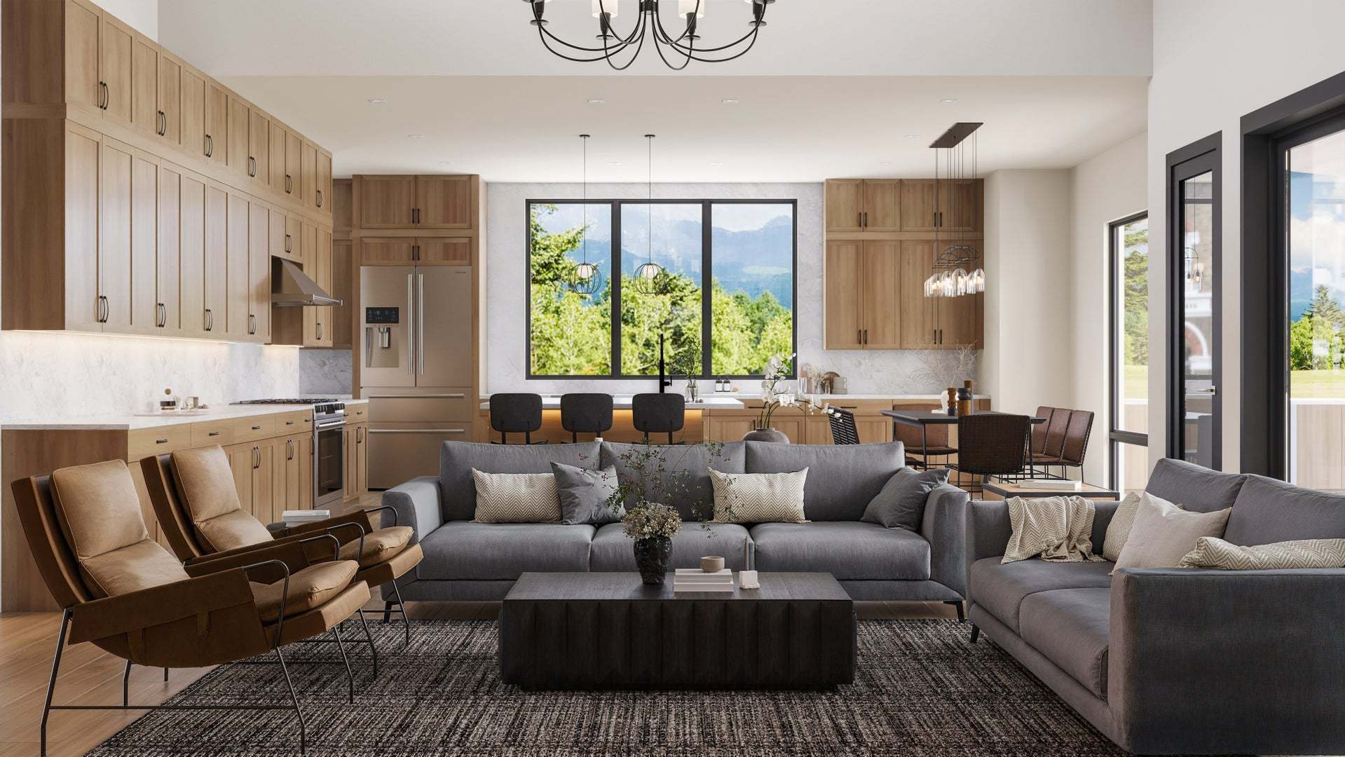Residence 3 | Great Rm -Kitchen |V-Furnished |The Summit at Castle Pines by Trumark Homes